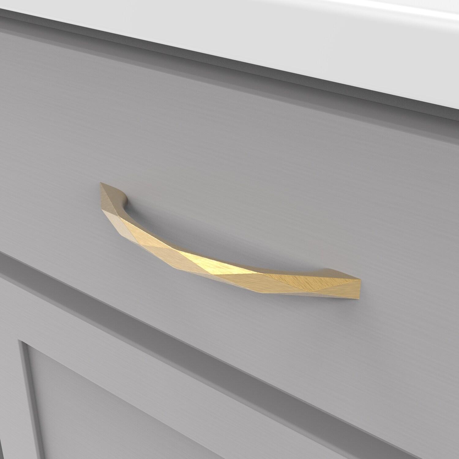 Karat Kitchen Cabinet Handles, Solid Core Drawer Pulls for Cabinet Doors, 5-1/16" (128mm)