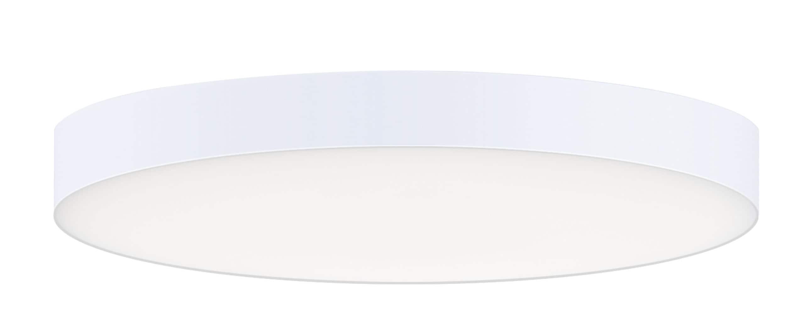 Maxim 57662Wt Trim 7" Wide Integrated Led Flush Mount Ceiling Fixture - White