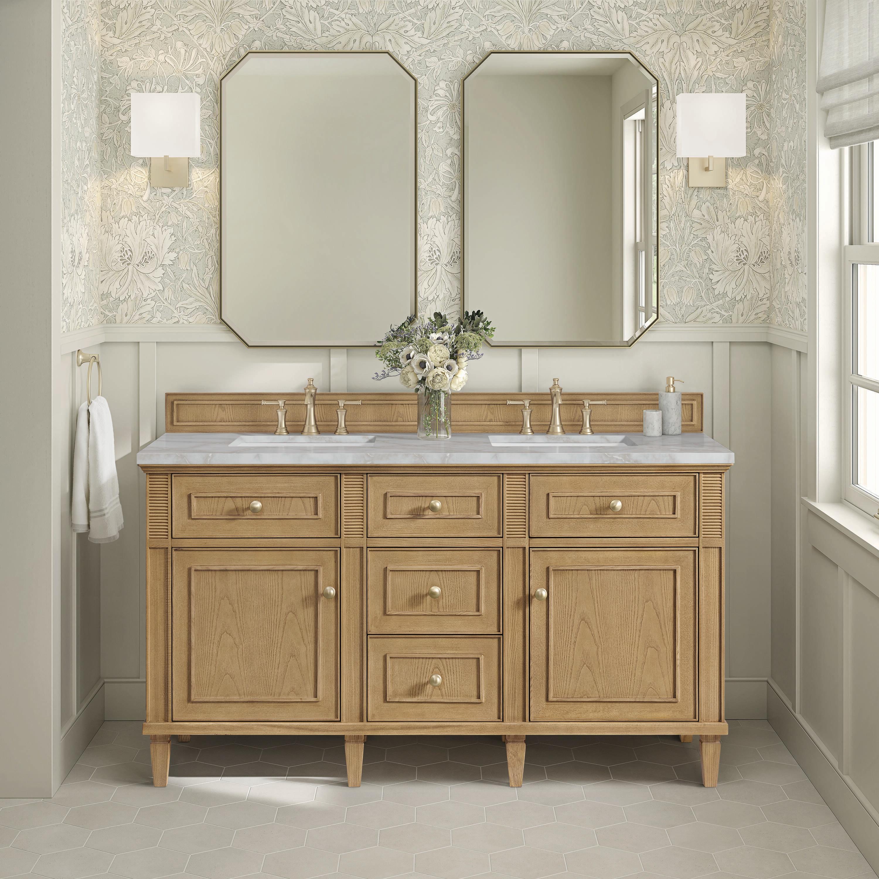 Lorelai 60'' Double Bathroom Vanity with Top