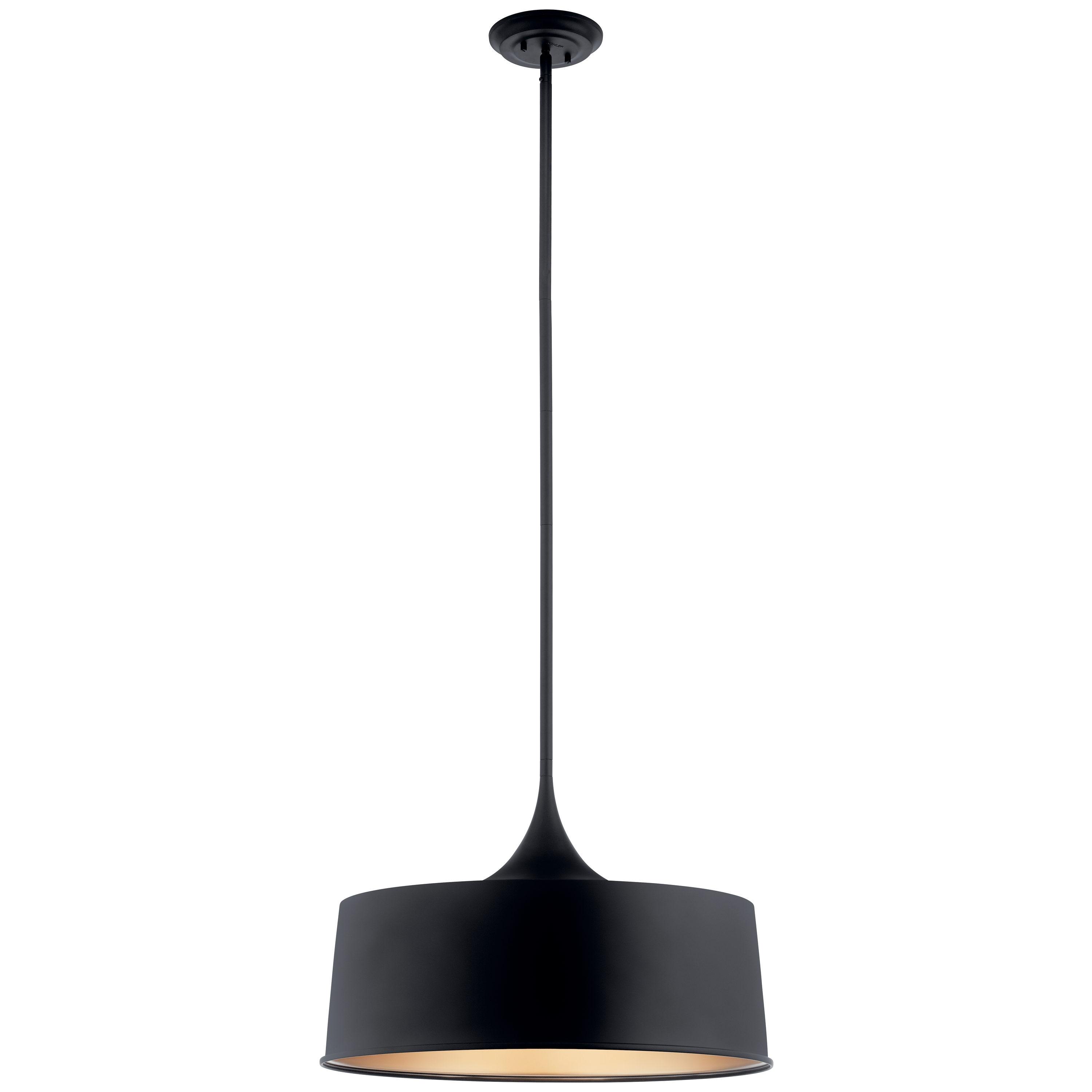 Kichler Lighting Elias 1 - Light Pendant in  Black