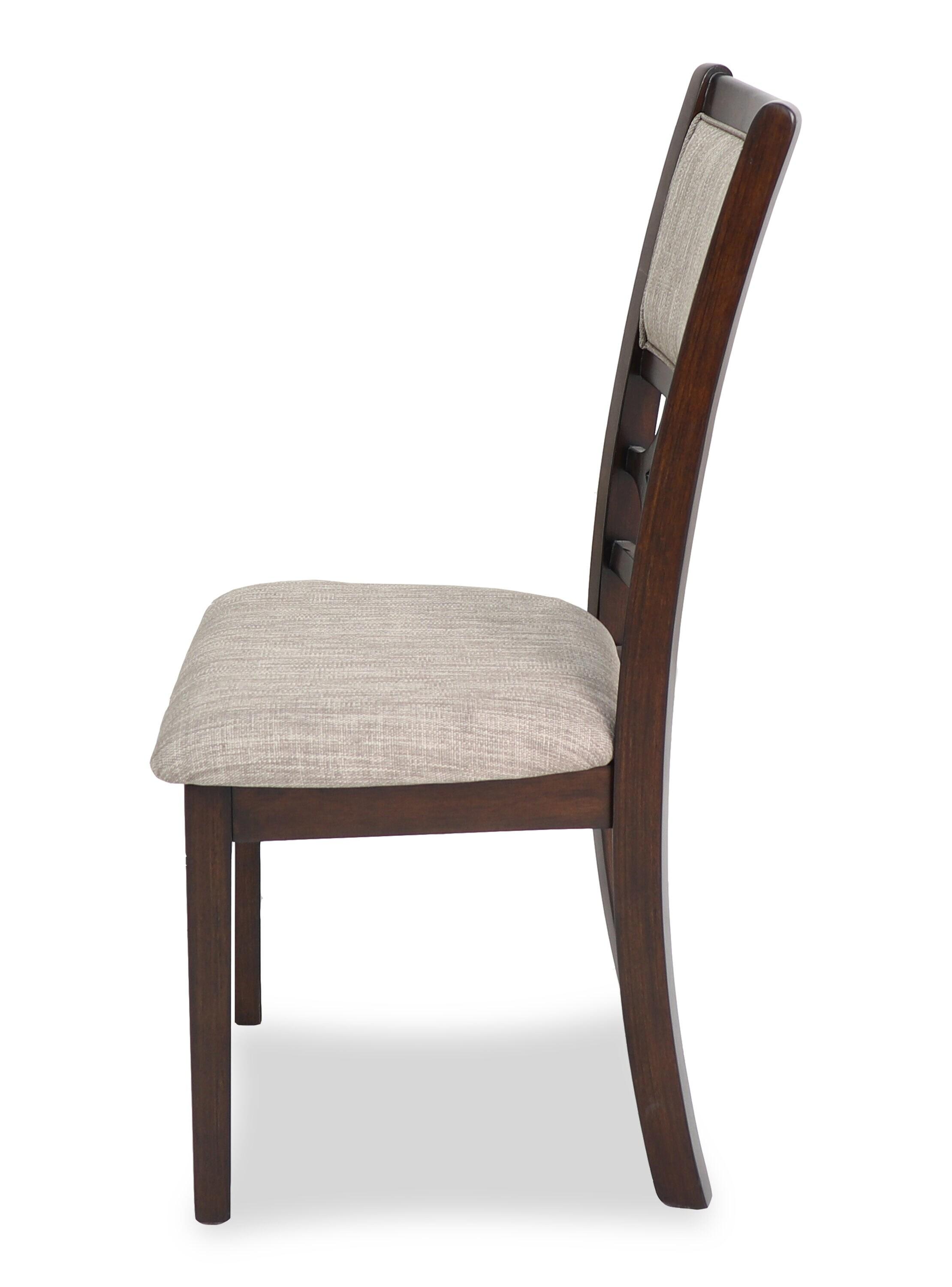 New Classic Furniture Mitchell 5-Piece Transitional Wood Dining Set in Cherry