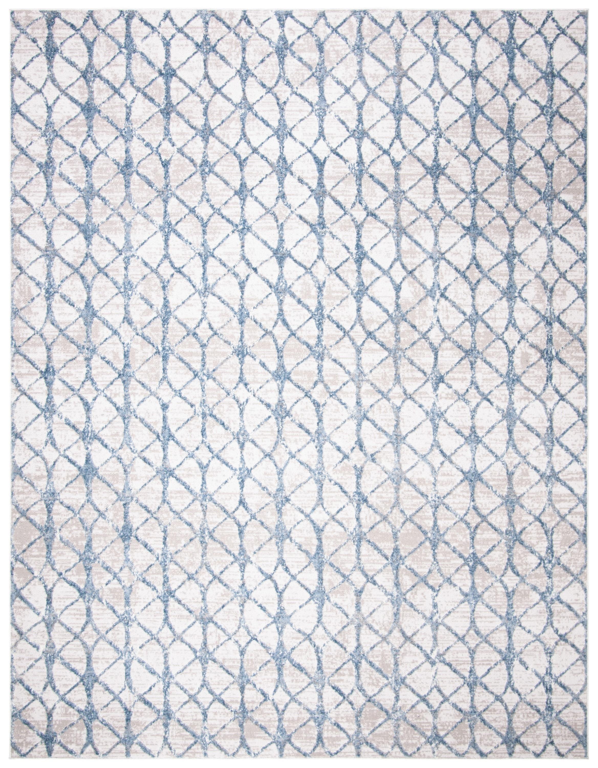 Amelia ALA792 Power Loomed Area Rug - Grey/Blue - 8'9"x11'9" - Safavieh.