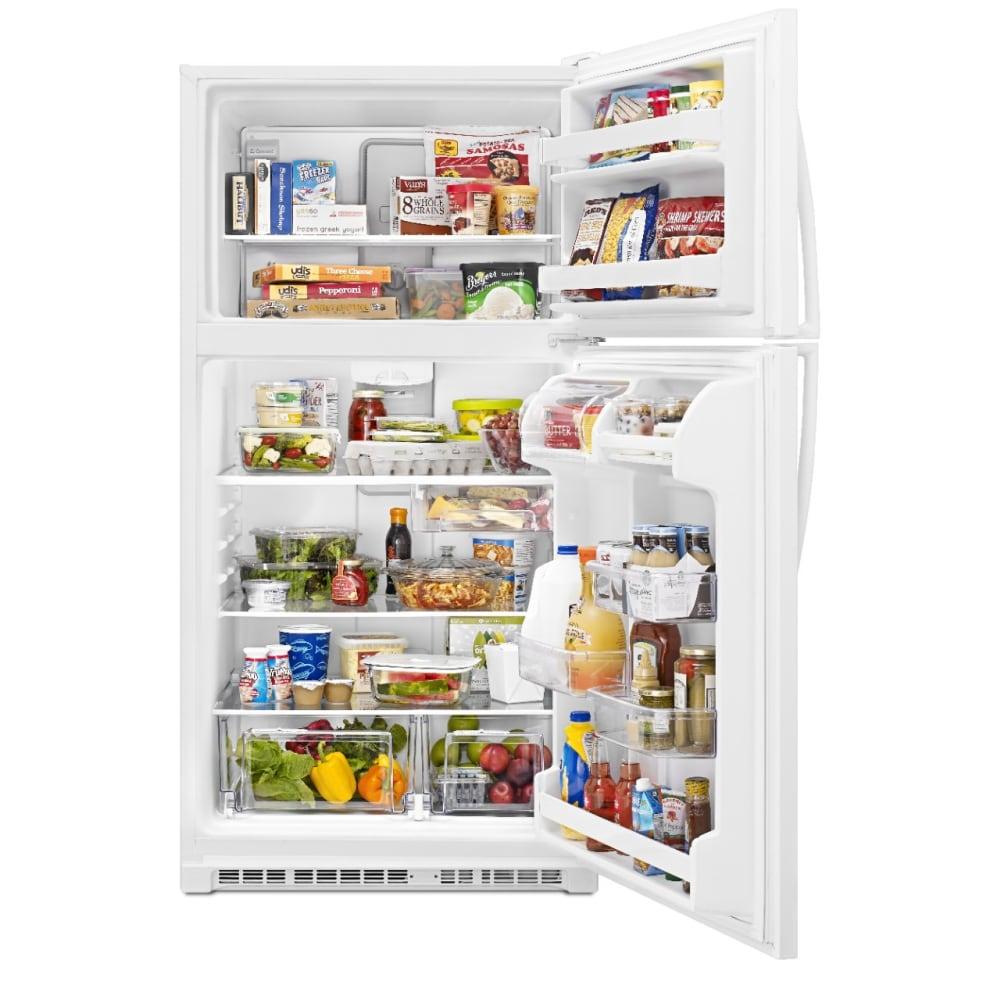 Whirlpool WRT311FZDW 20.5 Cu. Ft. White Top Freezer Refrigerator