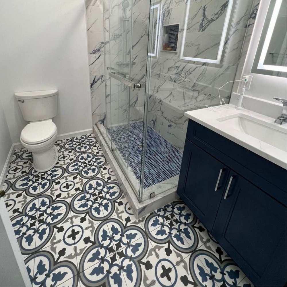 The Tile Life Venice 10x10 Sorolla Porcelain Floor and Wall Tile - 4x4 Sample