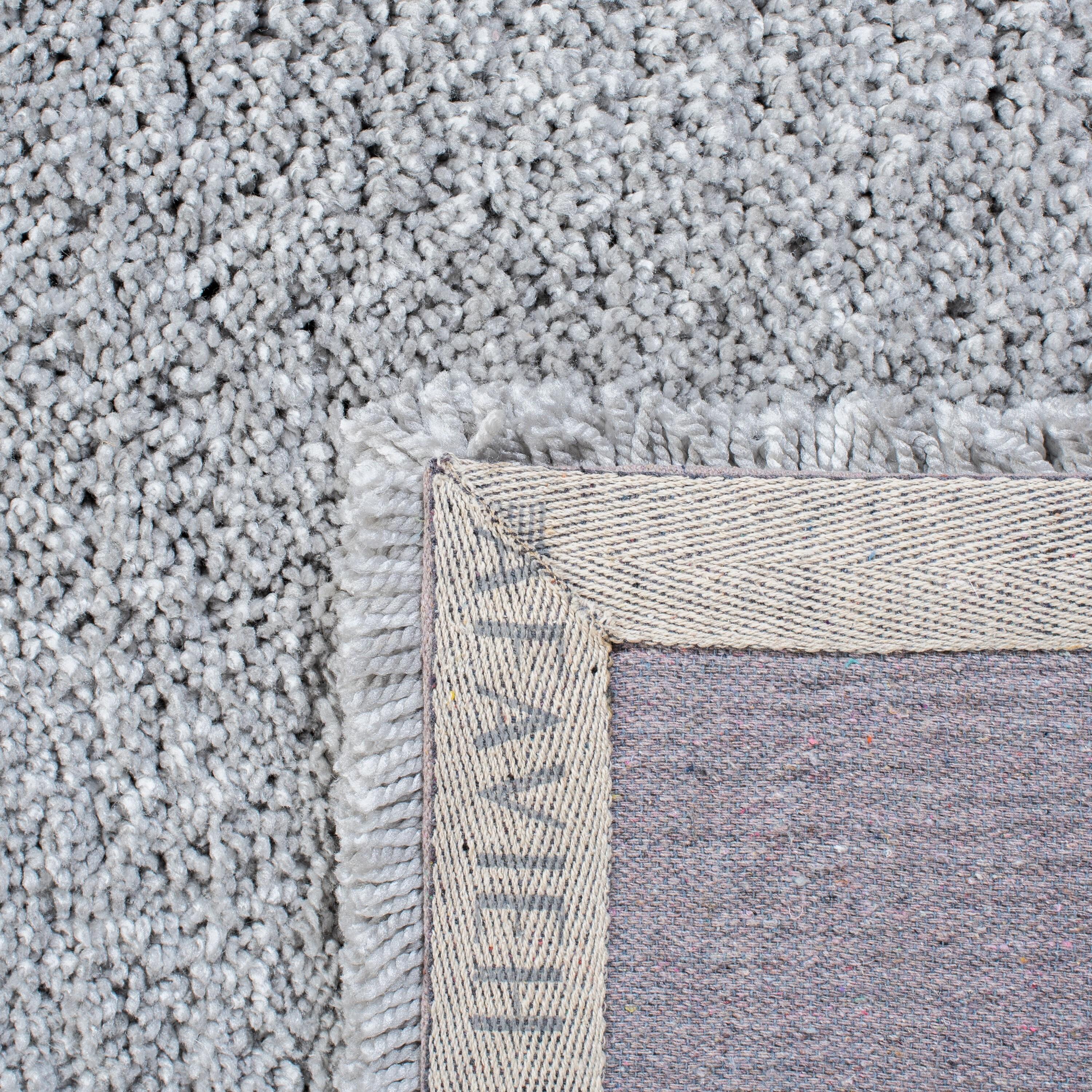 Ultimate Shag SGU211 Hand Tufted Indoor Accent Rug - Silver/Silver - 3'x5' - Safavieh.