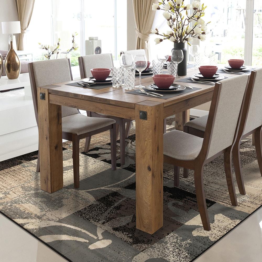 Superior Indoor Area Rug, Jute Backed, Perfect for Office, Living/Dining Room, Bedroom, Kitchen, Hallway, Entryway, Floor, Modern Floral Patchwork Decor, Pastiche Collection, 4' x 6', Beige