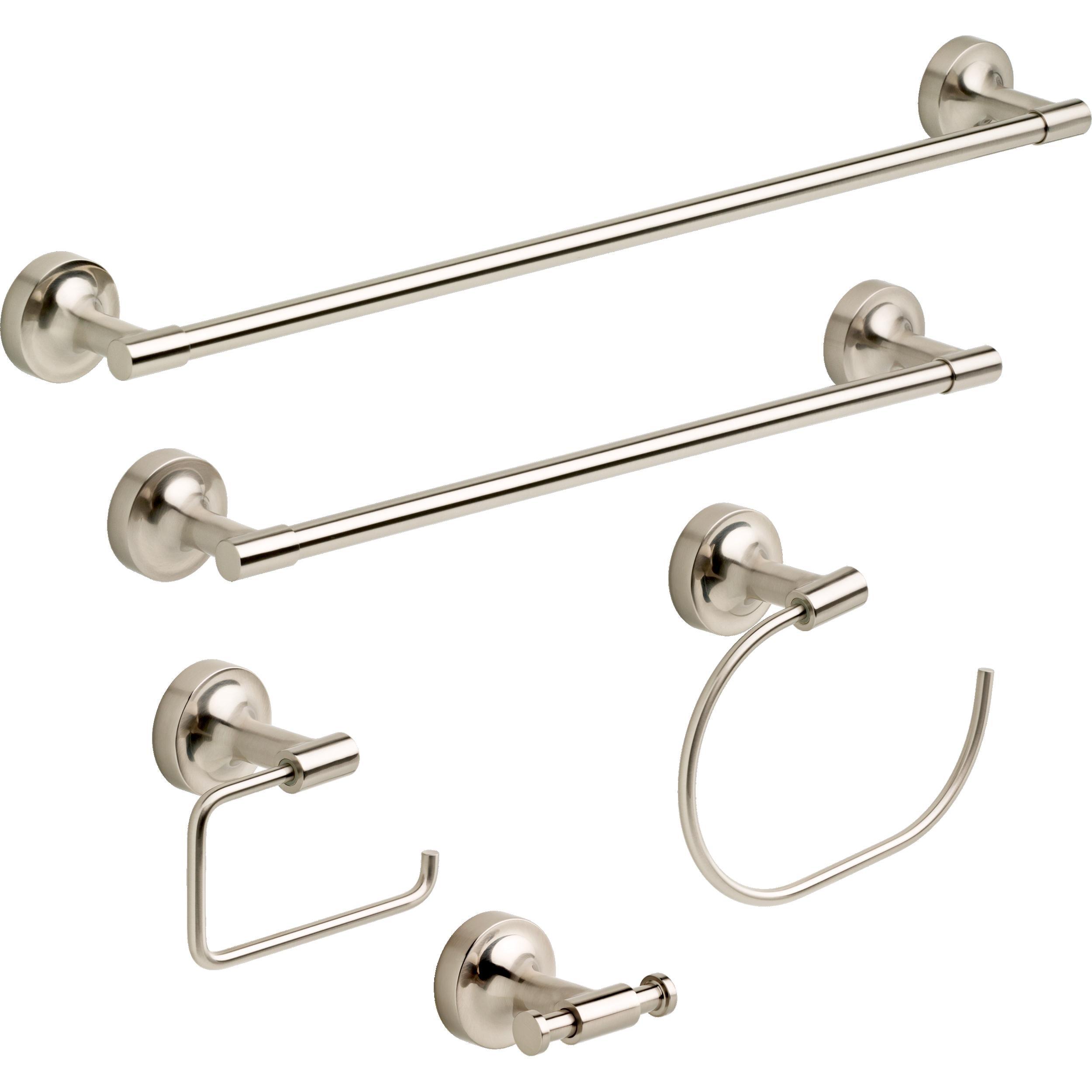 Franklin Brass VOI24-SN Voisin 24 in. Towel Bar Bath Hardware Accessory