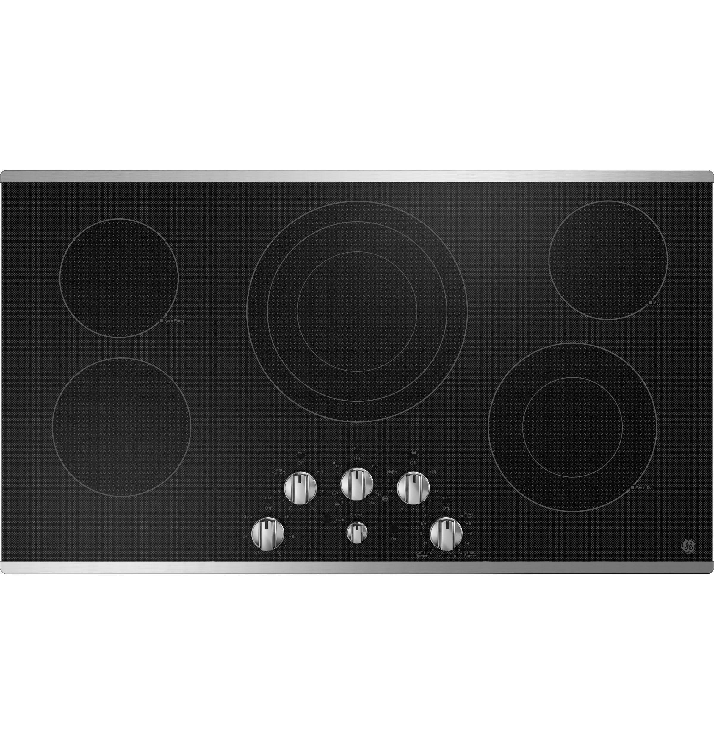 36.13" Electric Cooktop with 5 Elements