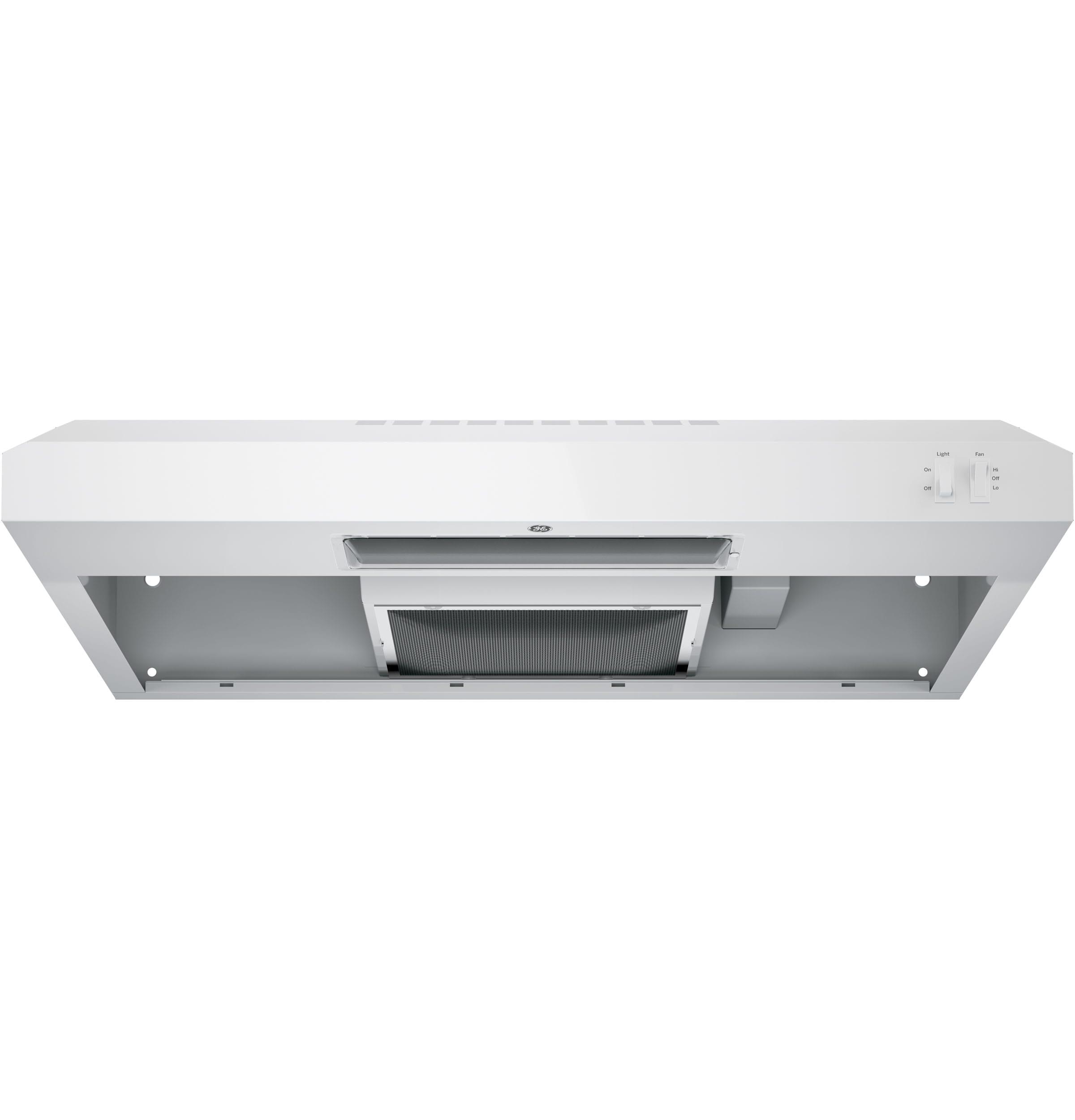 GE APPLIANCES JVX3300DJWW ductless hood