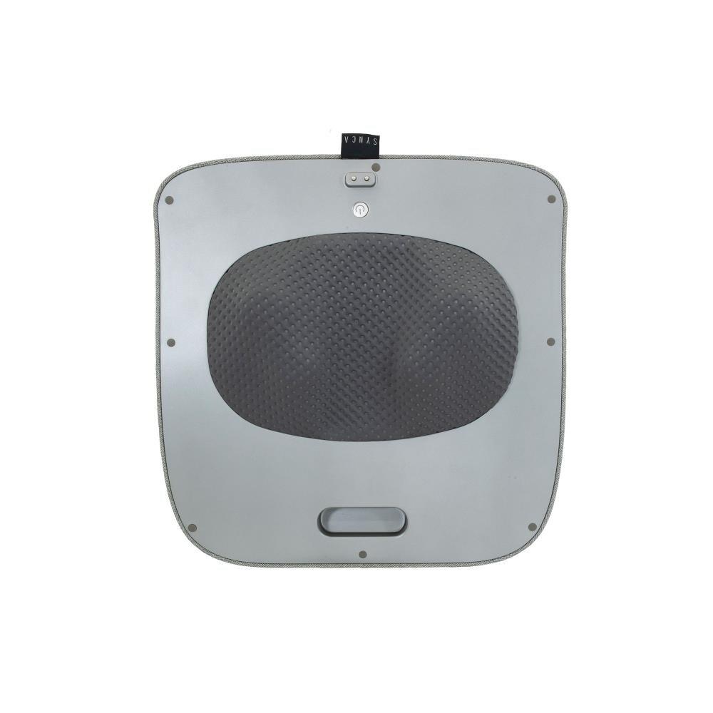 Synca Wellness Upholstered Heated Massage Chair with Ottoman