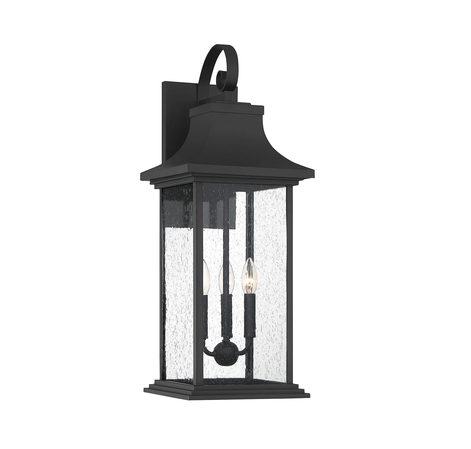 Savoy House Hancock 3 - Light Wall Light in  Matte Black