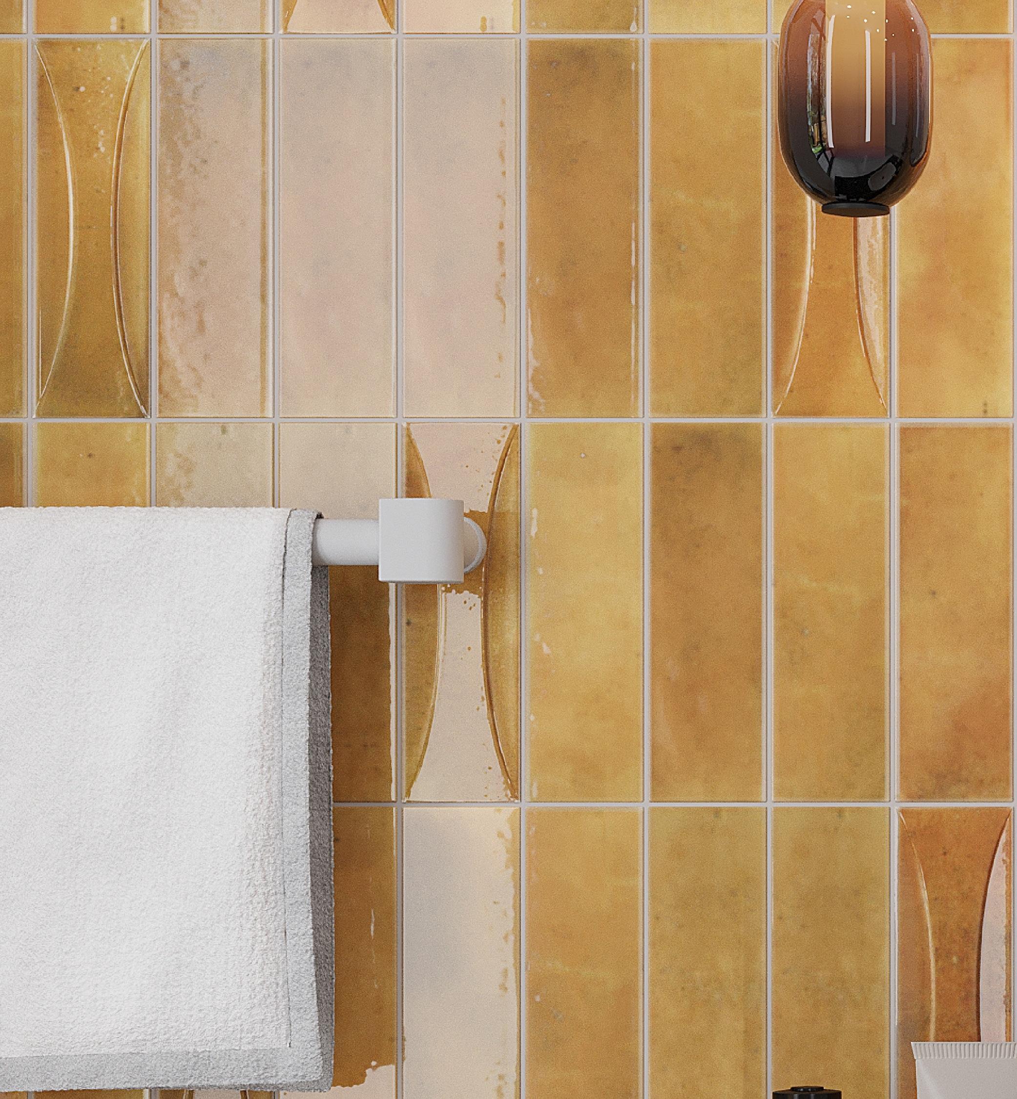 Antiek 2.58'' W x 7.9'' L Beveled Ceramic Subway Singular Tile