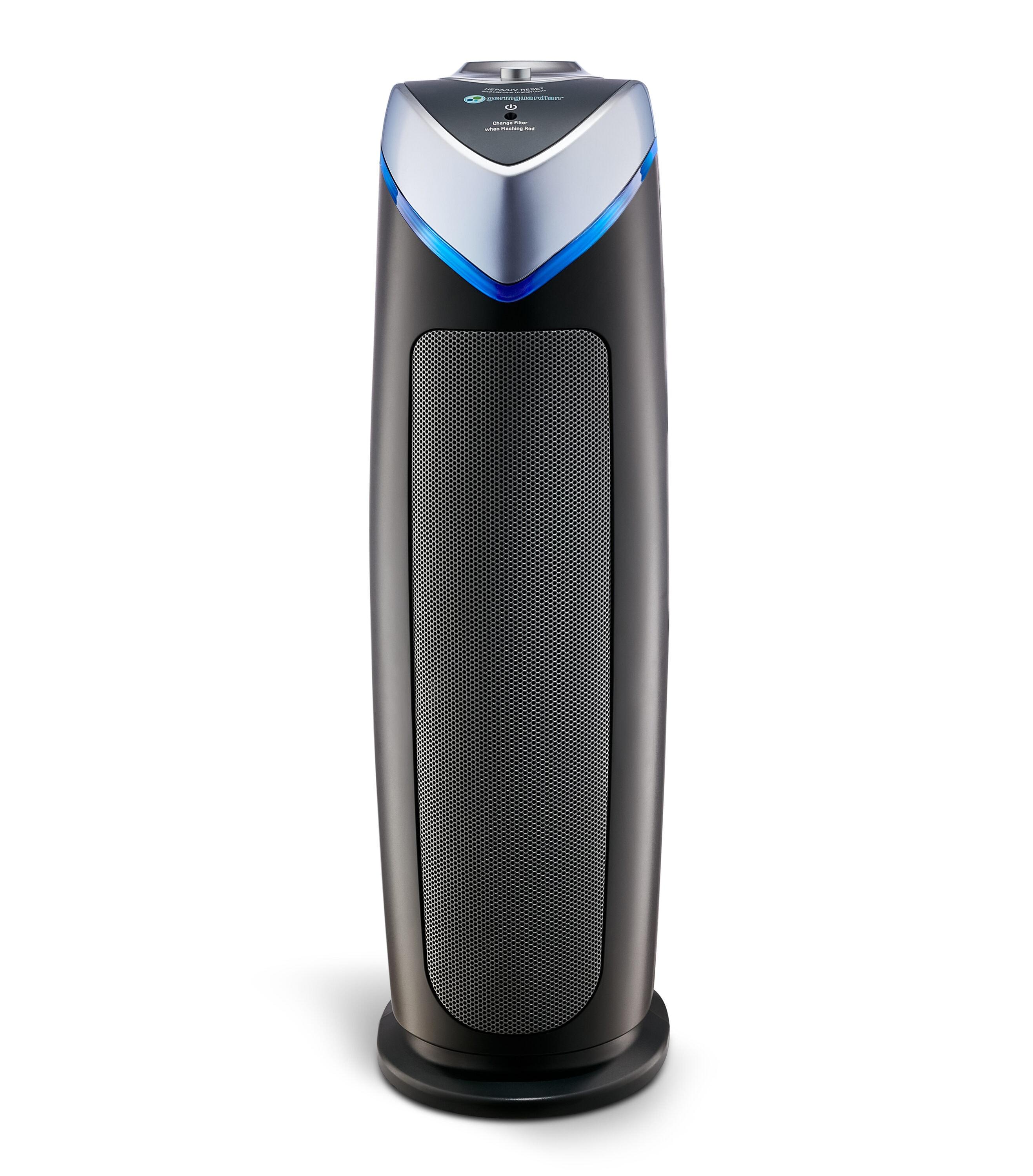 Germ Guardian Air Purifier with HEPA Filter and UVC Black