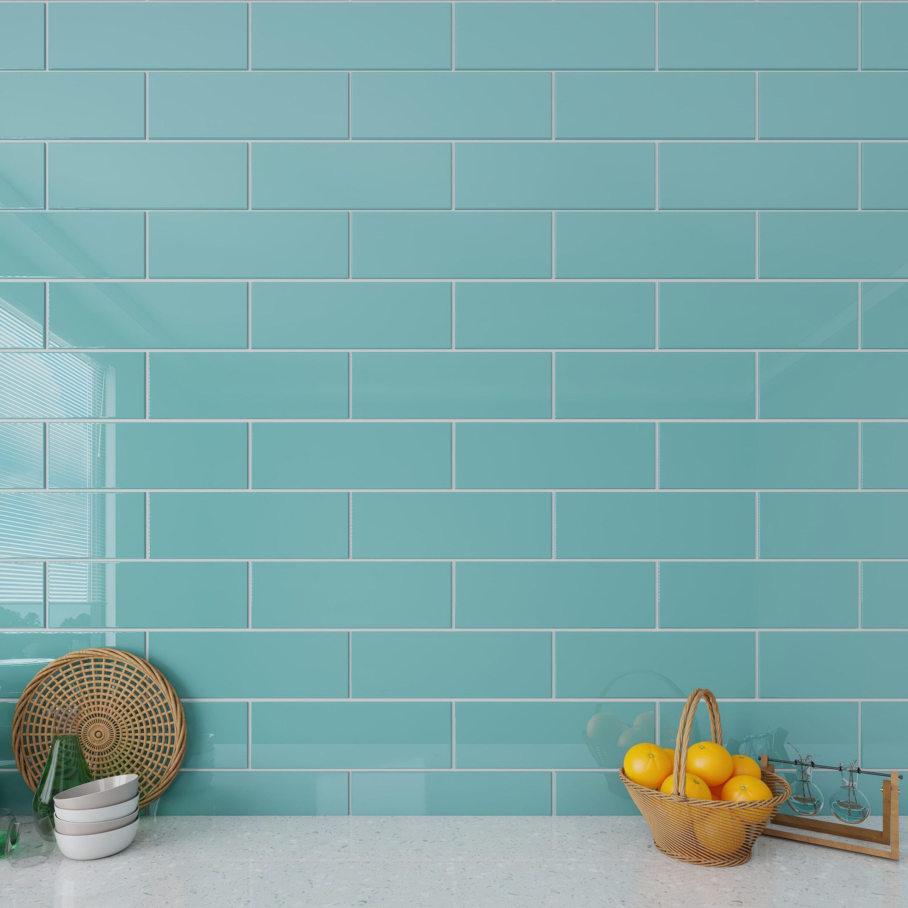 Glass Subway 4" x 12" Wall Tile