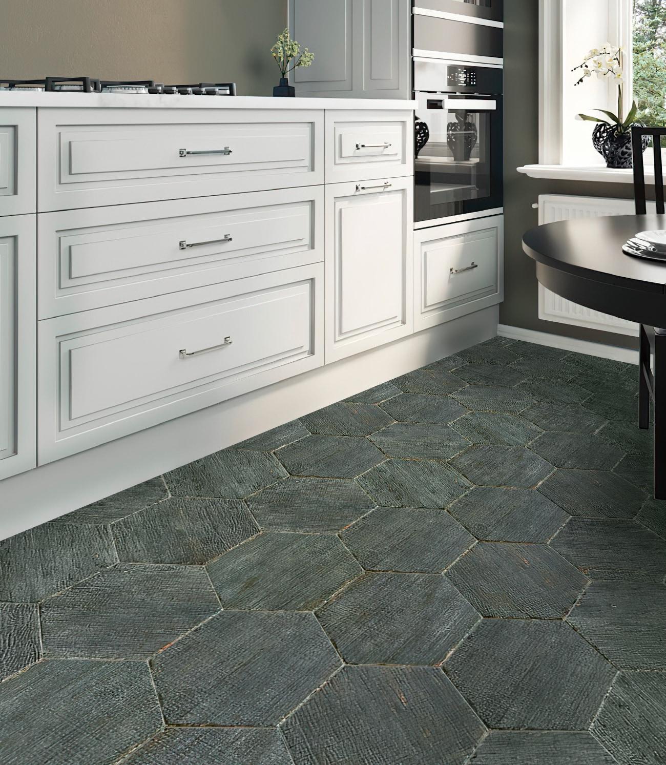 Apollo Tile  9 pack 14-in W x 14-in L Matte Porcelain Hexagonal Tile (10 Sq ft/case)