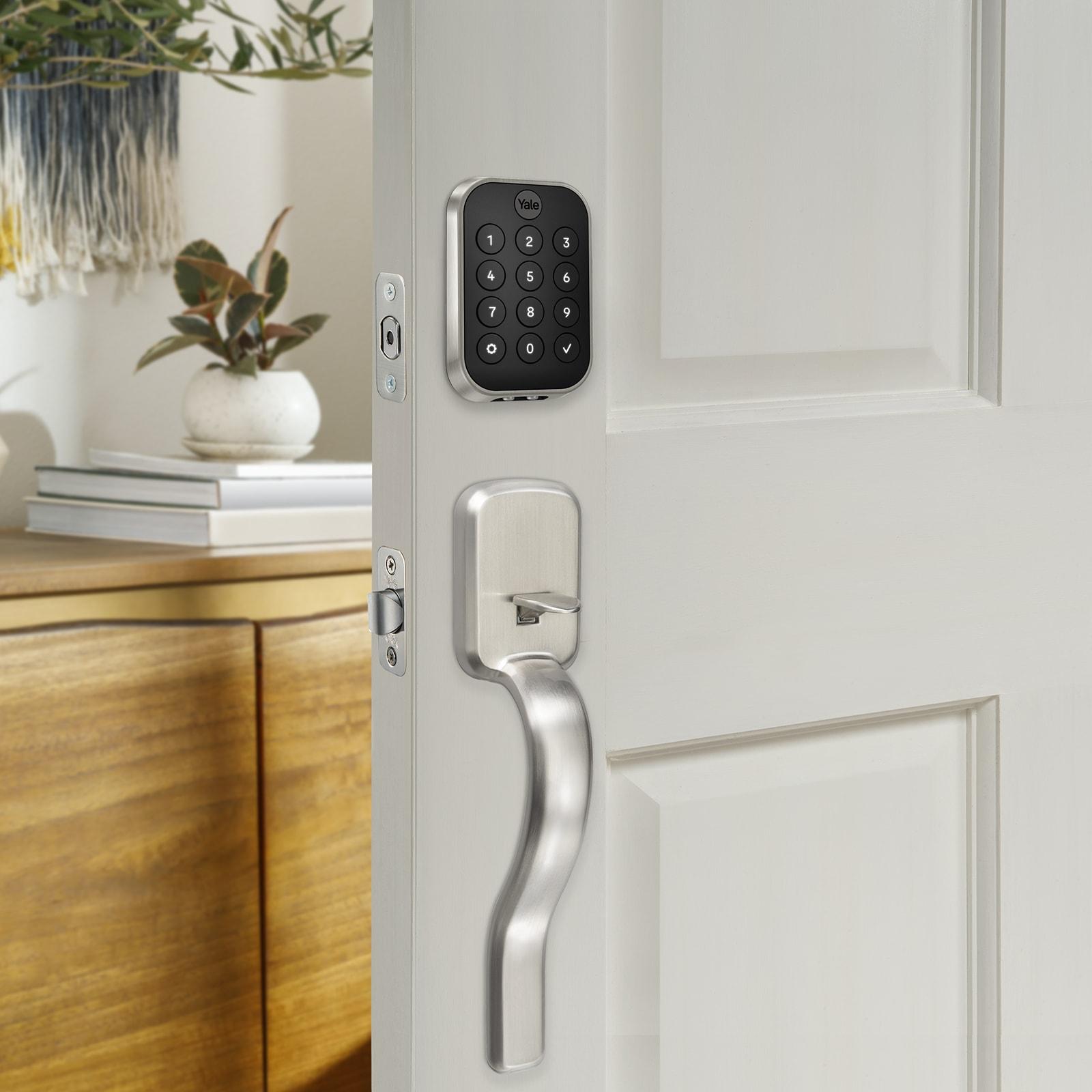 Yale Assure Lock 2 Satin Nickel Smart Lock Electronic Deadbolt Bluetooth Fingerprint Keypad