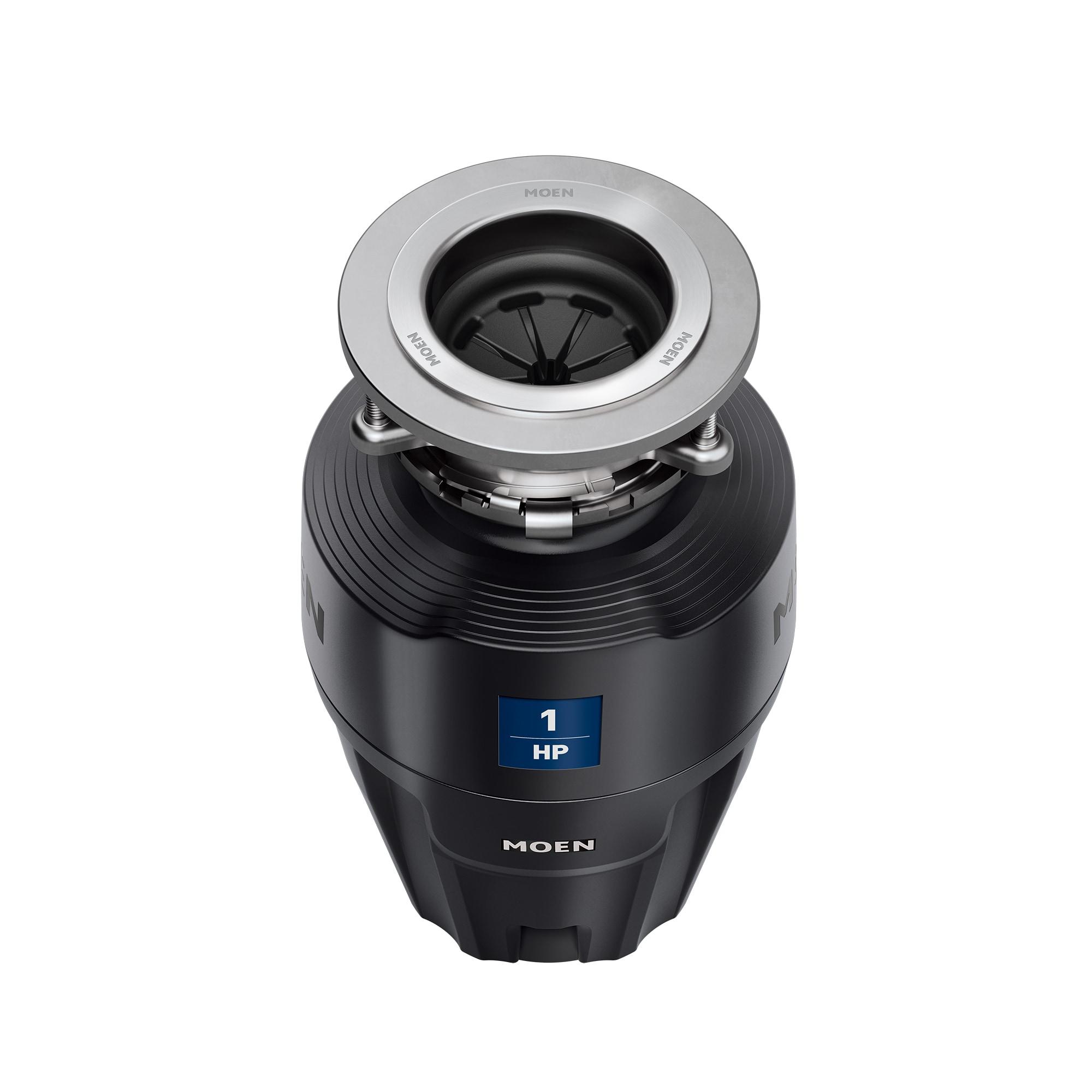 Chef Series EX100C 1HP Garbage Disposal with 360 Clean Rinse