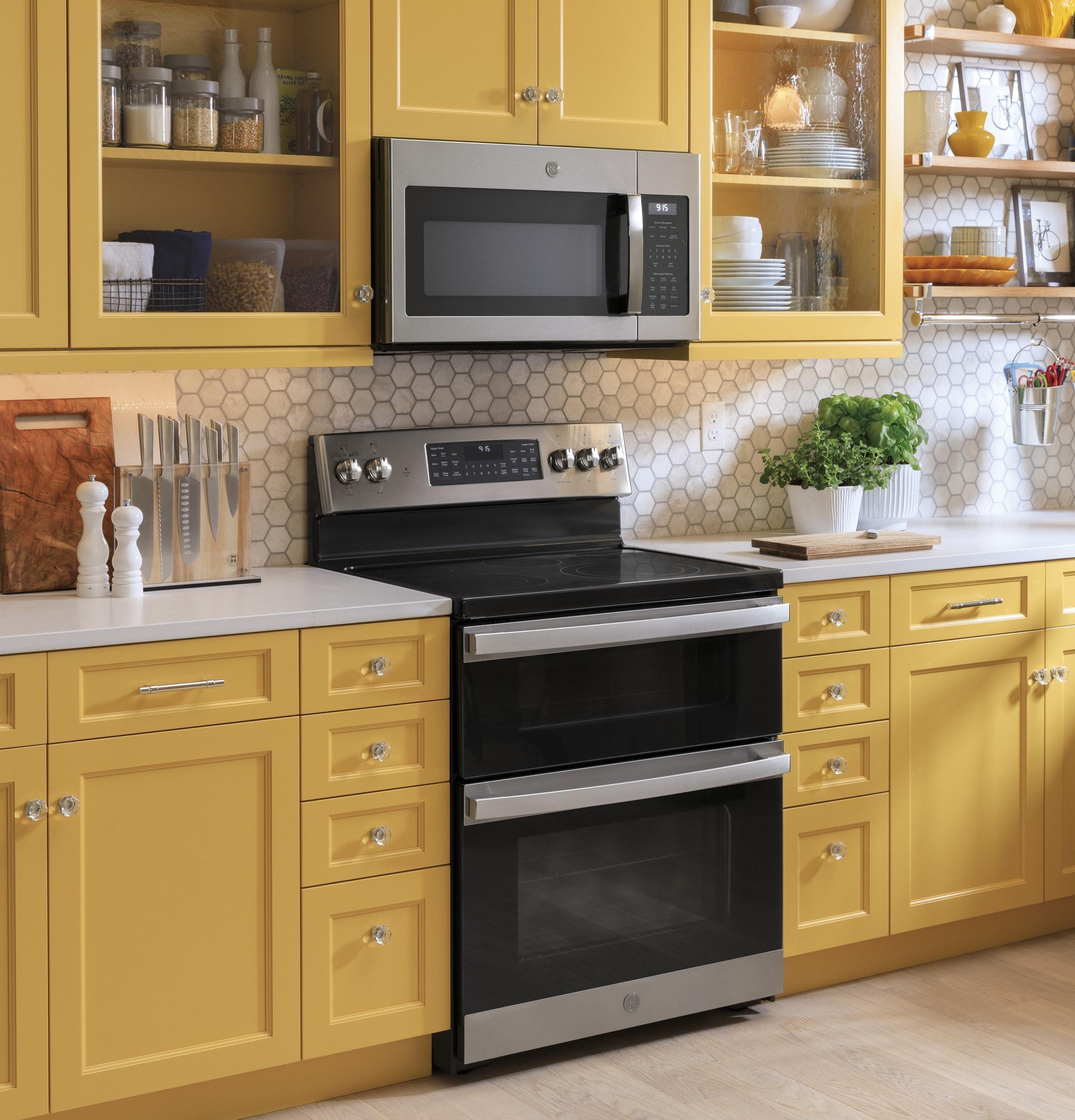 GE APPLIANCES JVM6175SKSS over the range microwave