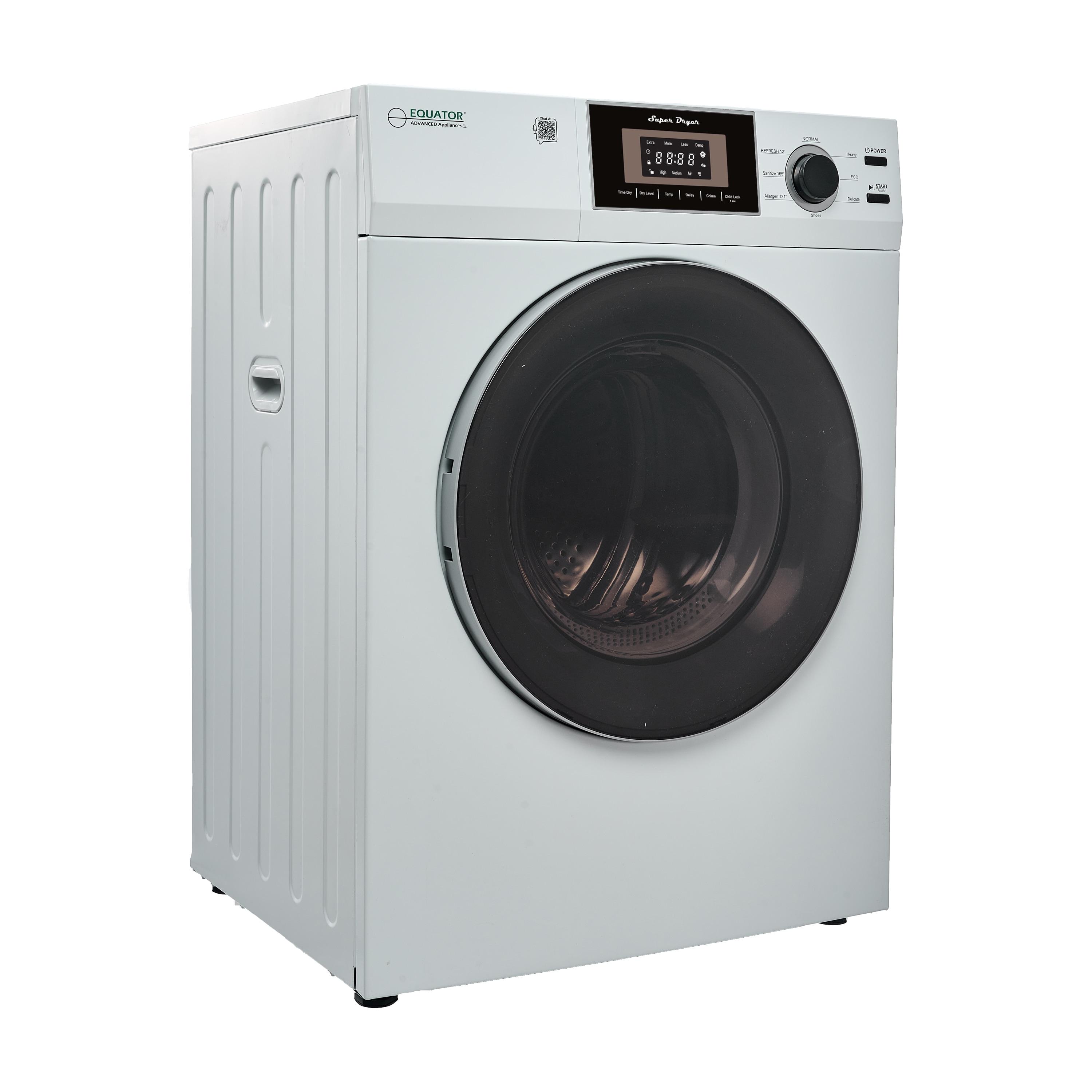 Equator Compact 24 In Vented Dryer 3.1cf/13lb Sensor Sanitize Shoes 110v/1500w