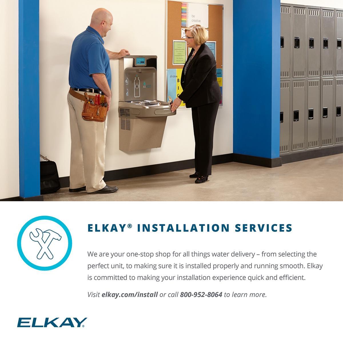 Elkay Wall Mounted Bottle Filling Station