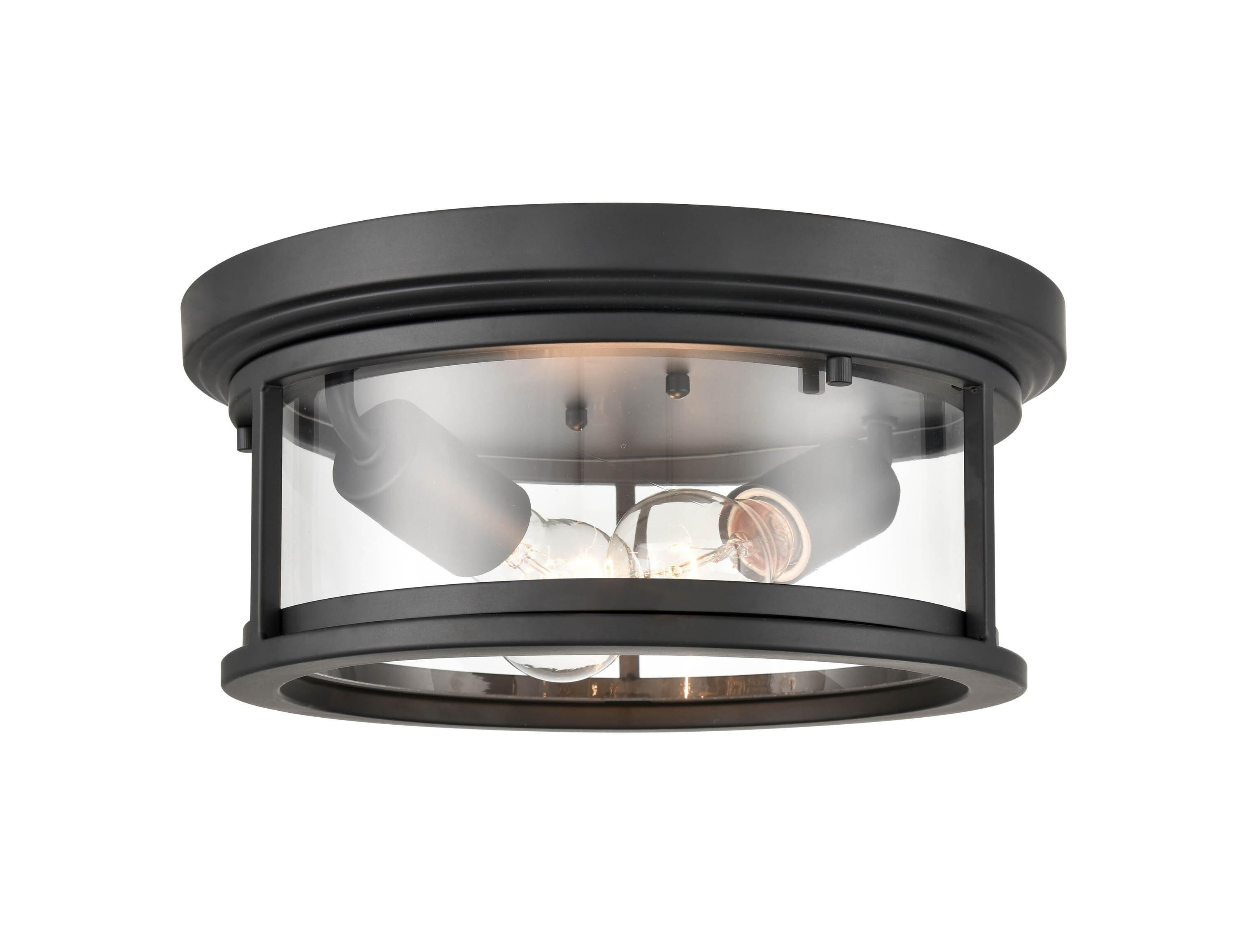 Bresley 2 - Bulb Outdoor Flush Mount