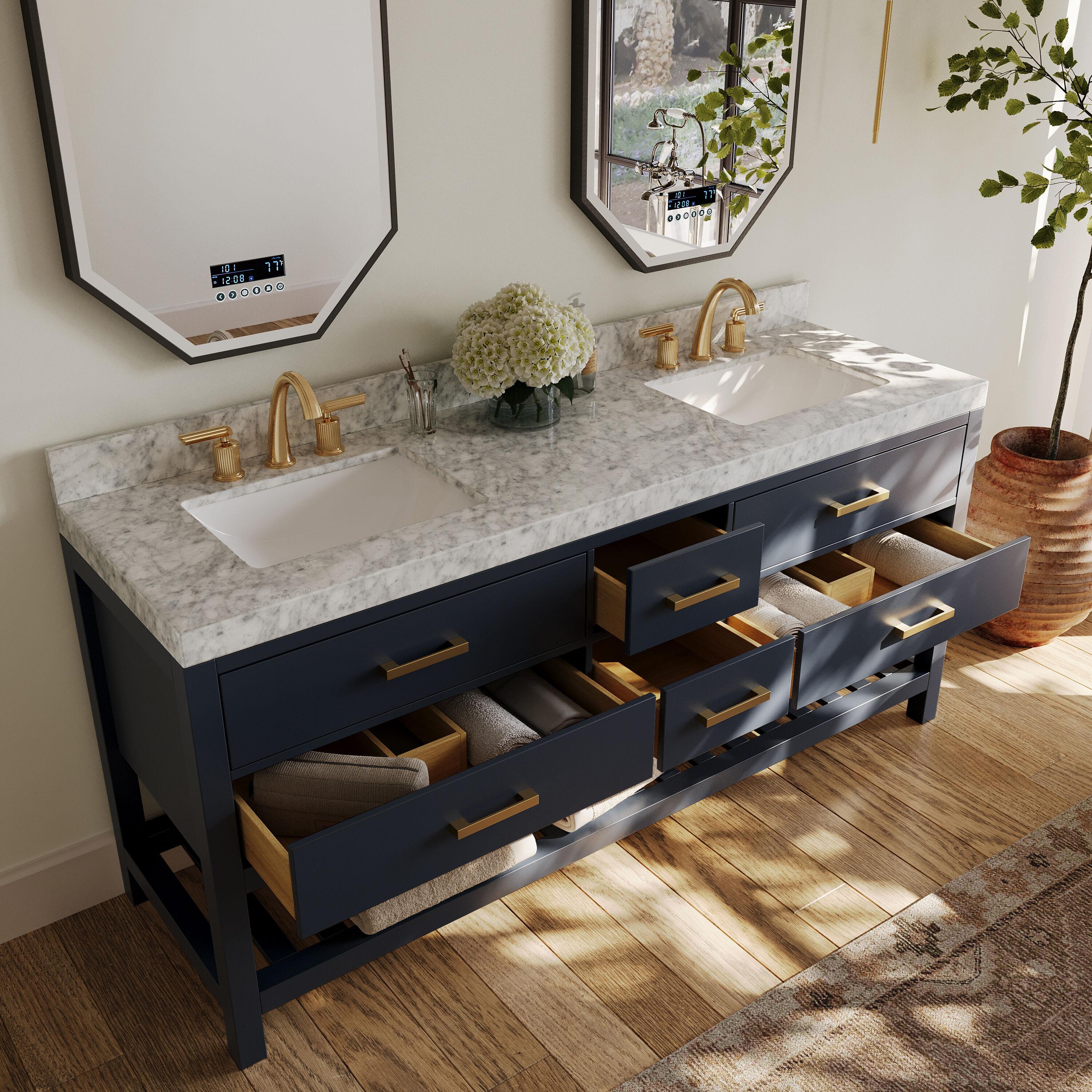 Elizabeth 72'' W Double Vanity