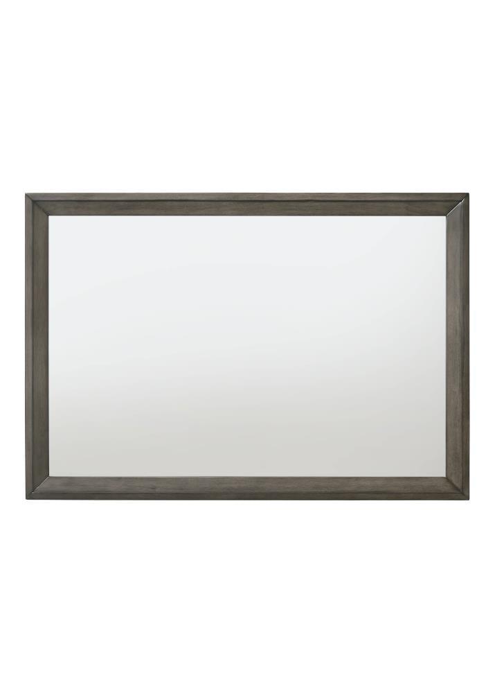 ACME Escher Mirror, Gray Oak 27654