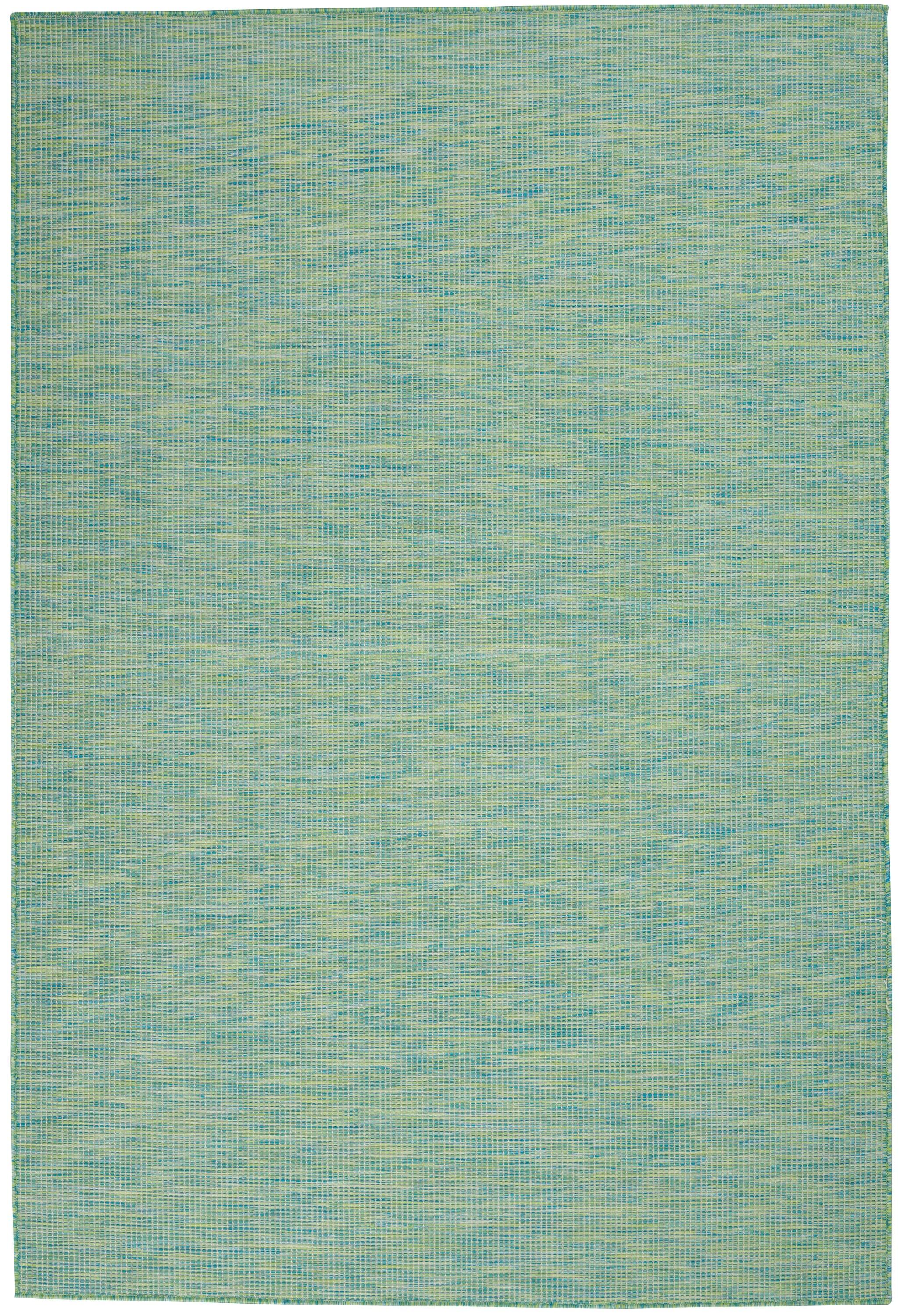 Nourison Positano POS01 Indoor/outdoor Area Rug - Blue/Green 5' x 7'