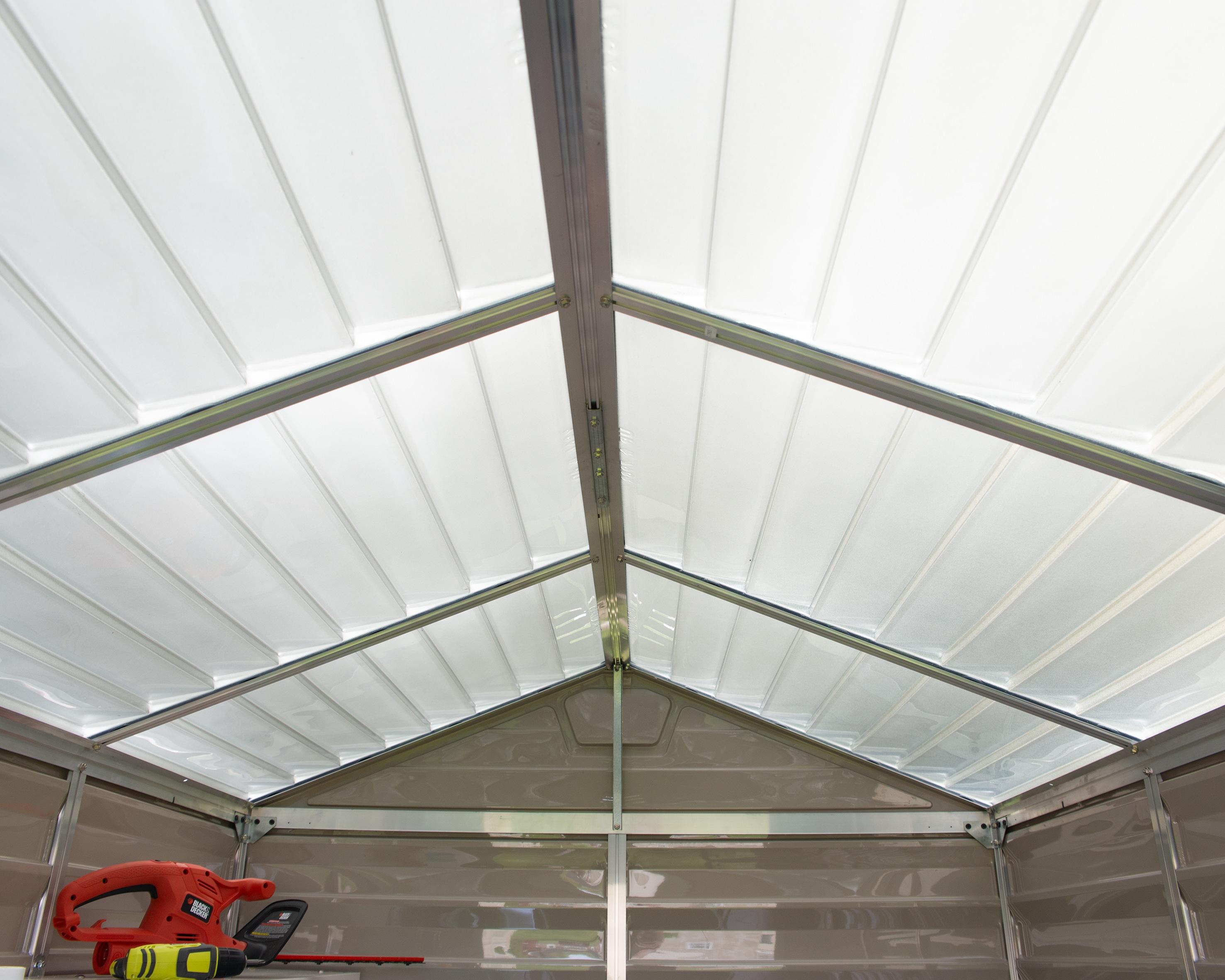 Canopia Palram - Canopia Skylight 6 Ft. W x 7.5 Ft. D Polycarbonate Storage Shed & Reviews | Wayfair