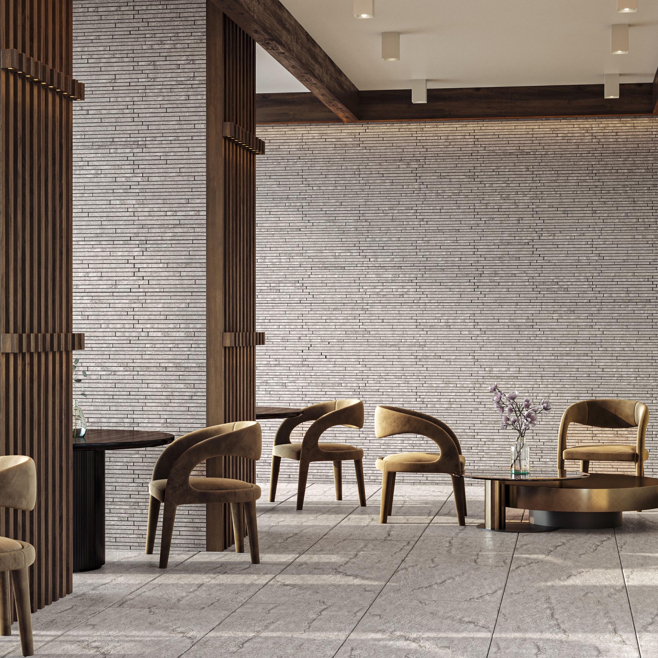 23.62in. x 47.24in. Matte Limestone Look Porcelain Floor and Wall Tile (15.49 Sq. Ft./Case)