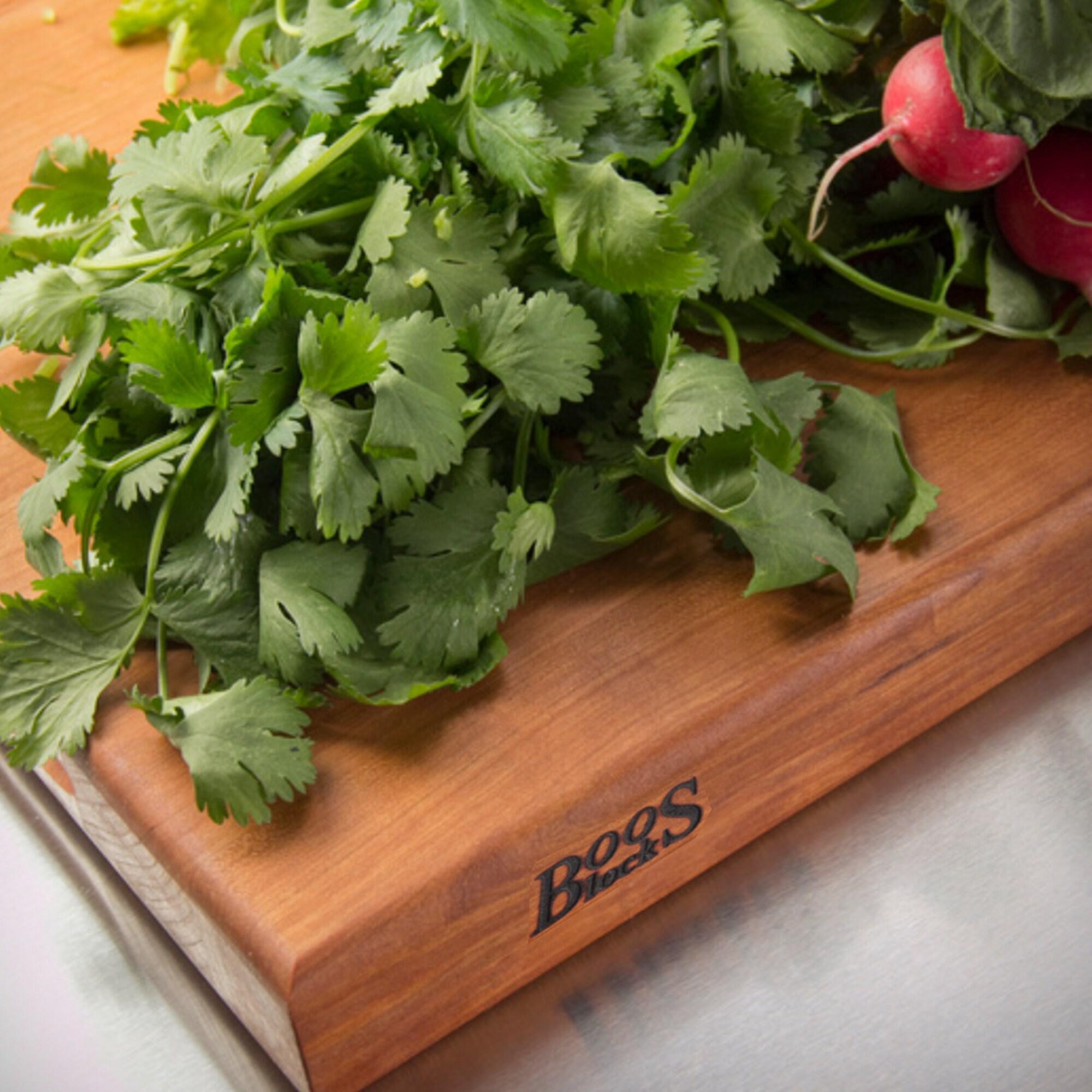 John Boos Wood Edge Grain Reversible Cutting Board