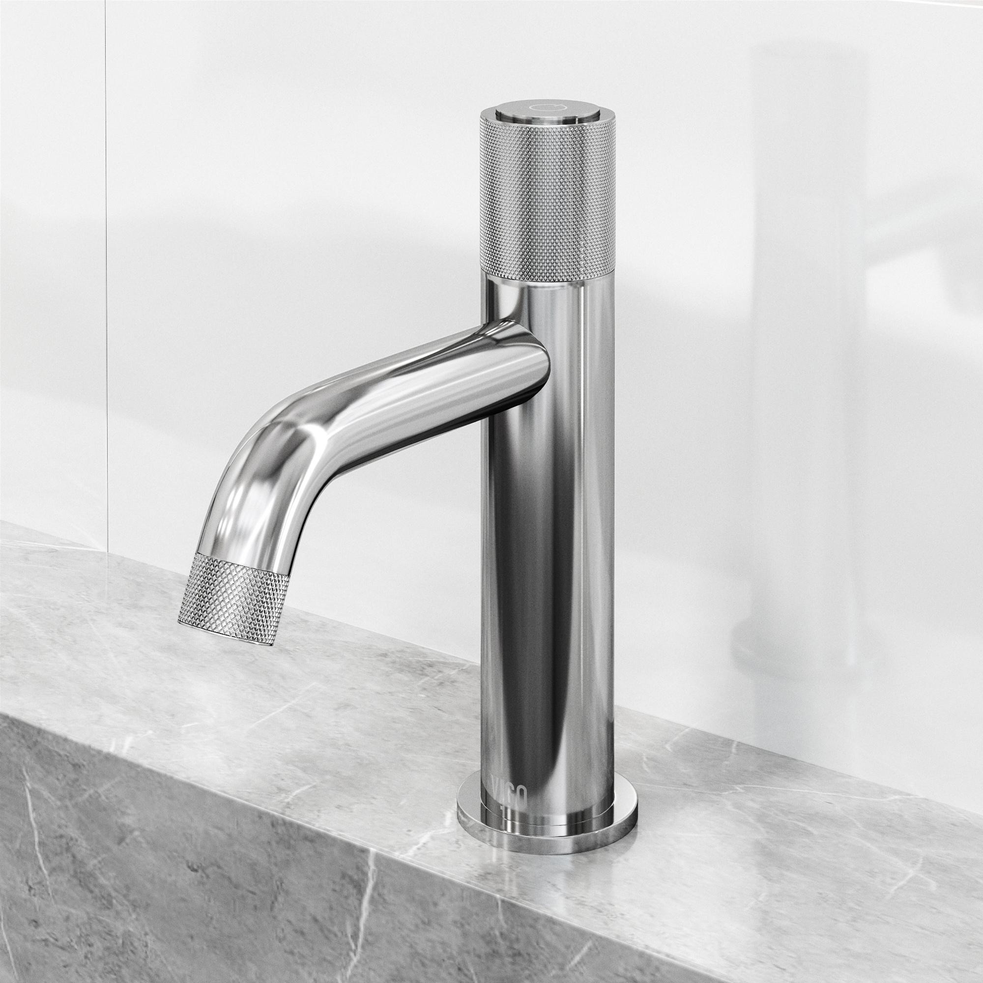 Apollo 8" H Single Handle Single Hole Bathroom Faucet