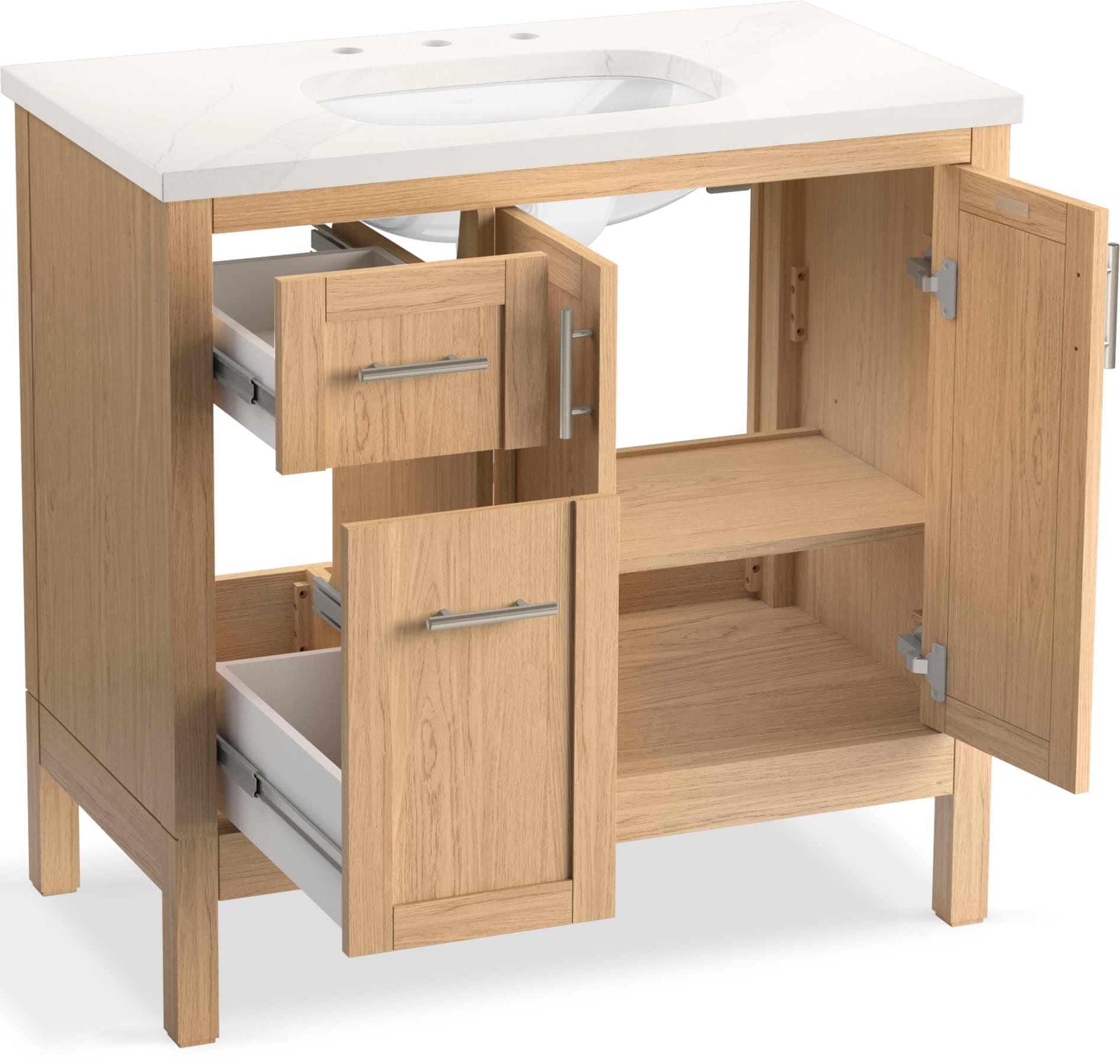 37" Single Bathroom Vanity Set