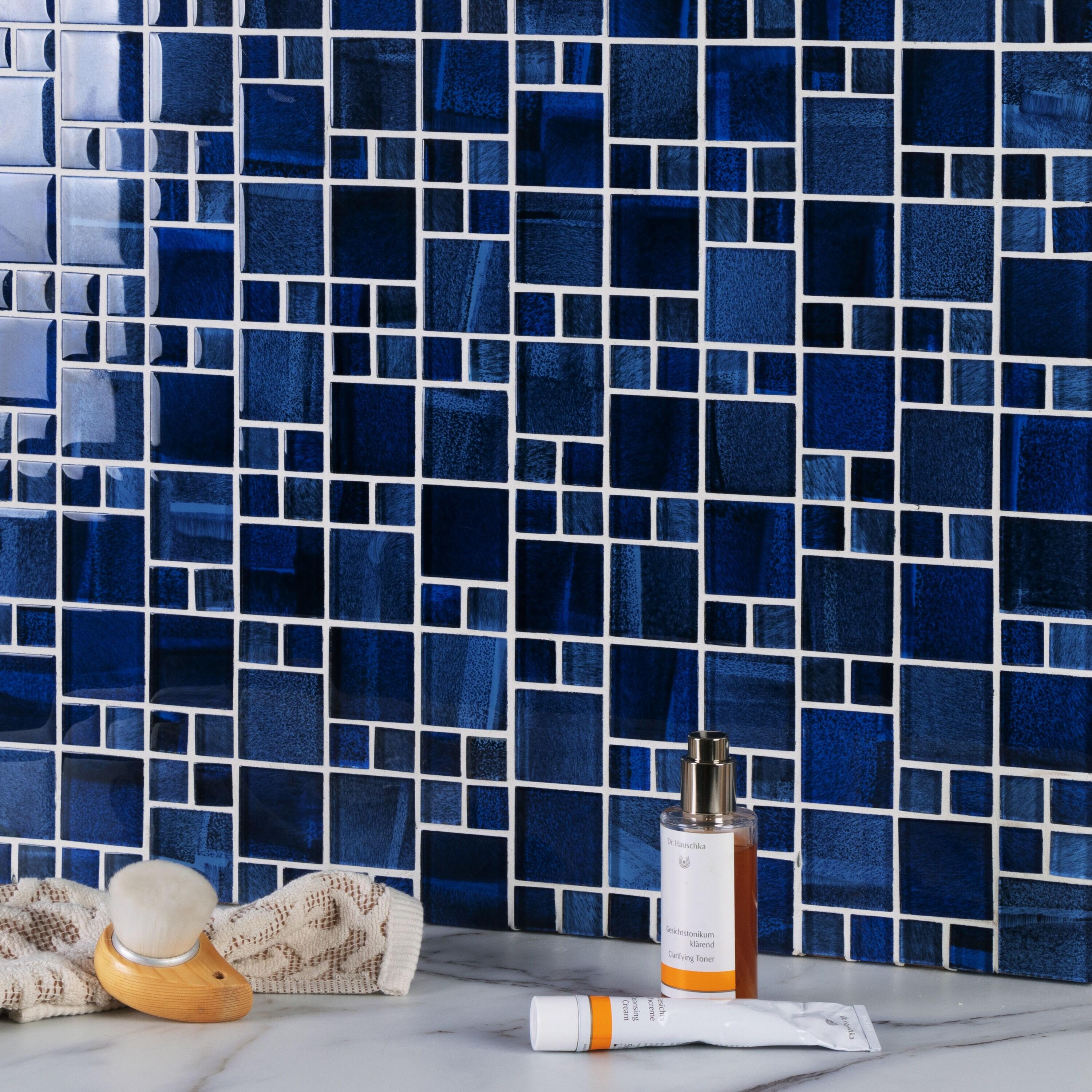 Swimming Pool Series Glass Mosaic Tile