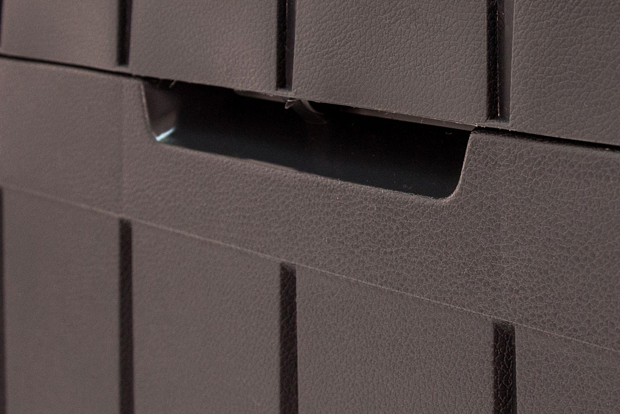 NATIONAL WINDOW 71 Gallon Resin Outdoor Storage Box For Patio Storage Mats, Throw Pillows, Garden Tools And Pool Floats