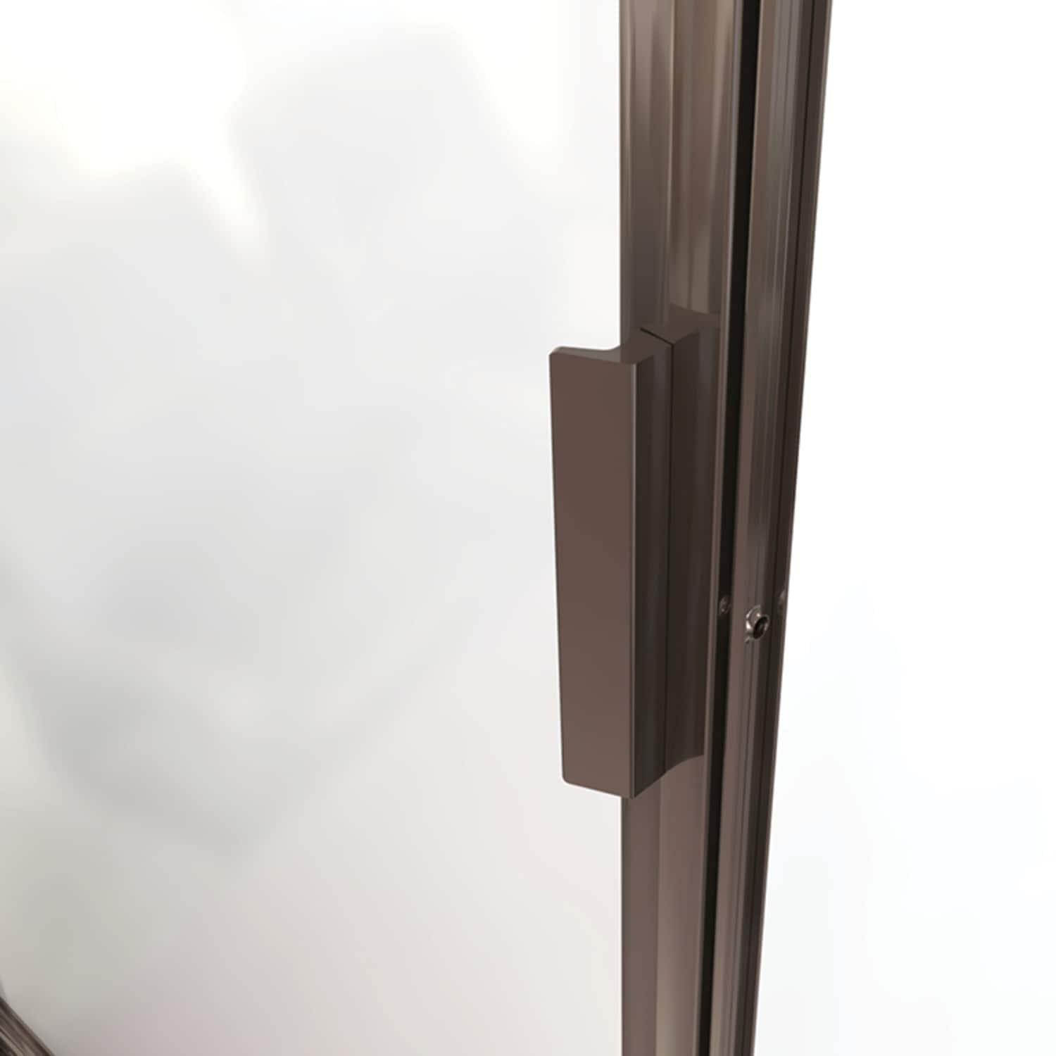 Deluxe 57.625'' W 68.625'' H Framed Neo-angle Reversible Shower Enclosure