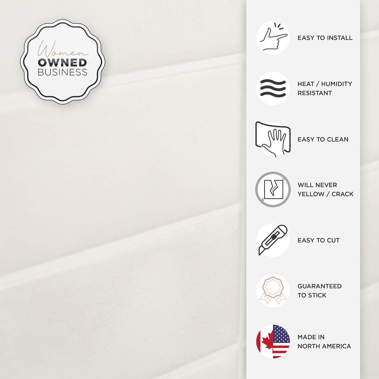 Peel and Stick Gel Backsplash Tile Morocco 11.5'' x 9''