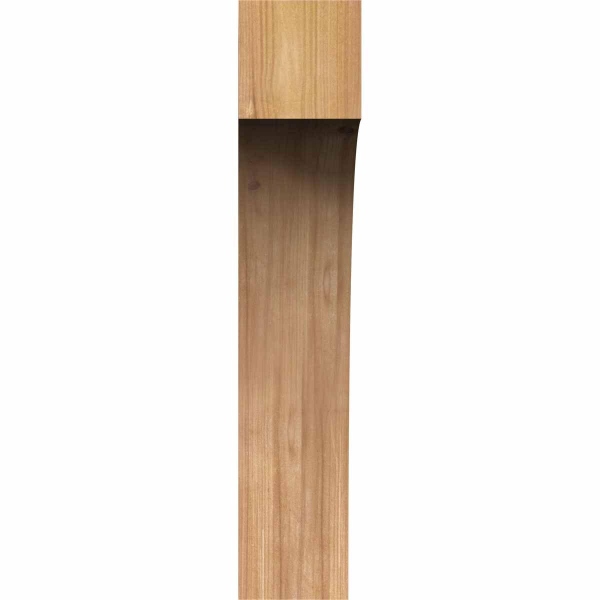 18" Huntington Smooth Western Red Cedar Corbel