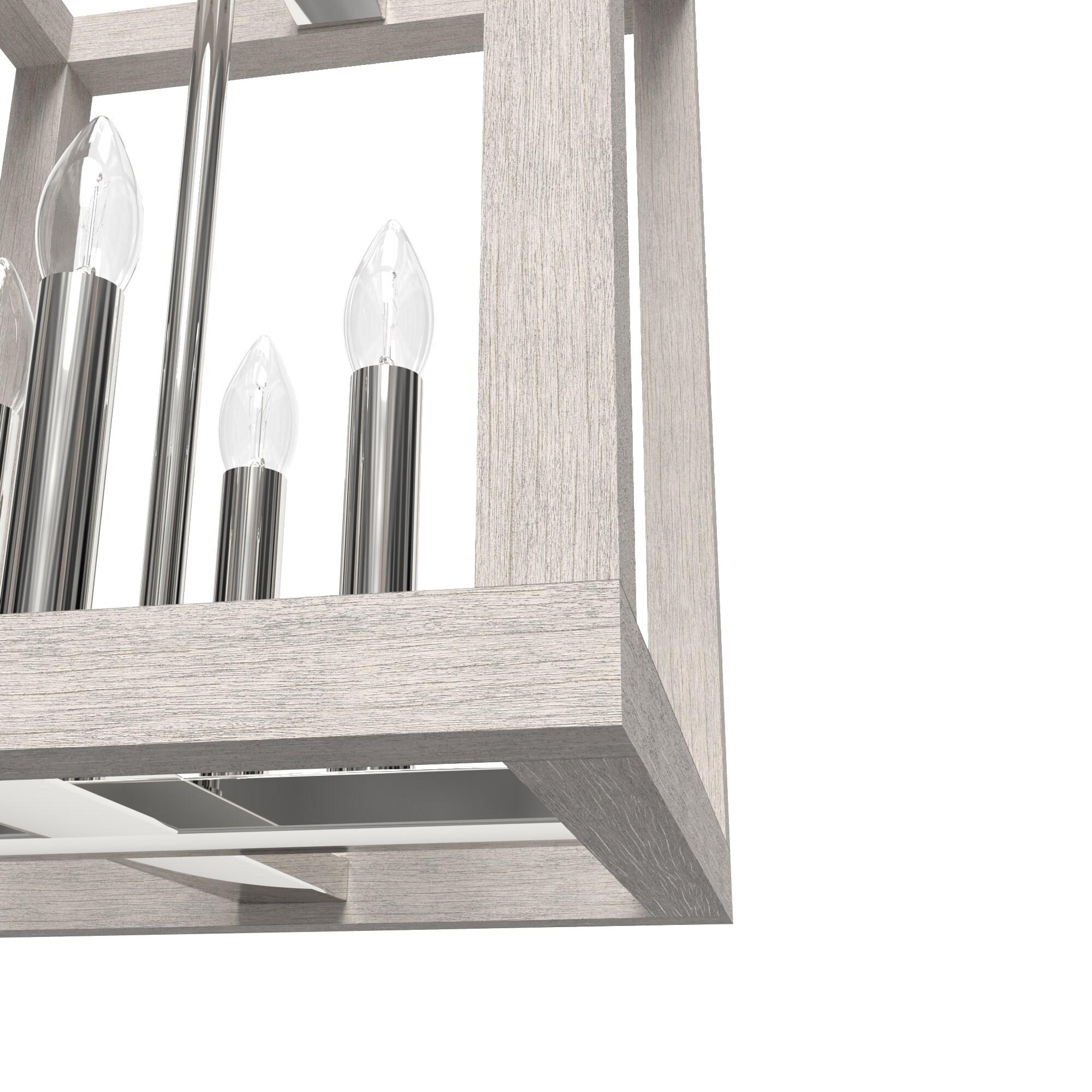 Hunter Fan Squire Manor 4 - Light Square 12 inch Pendant