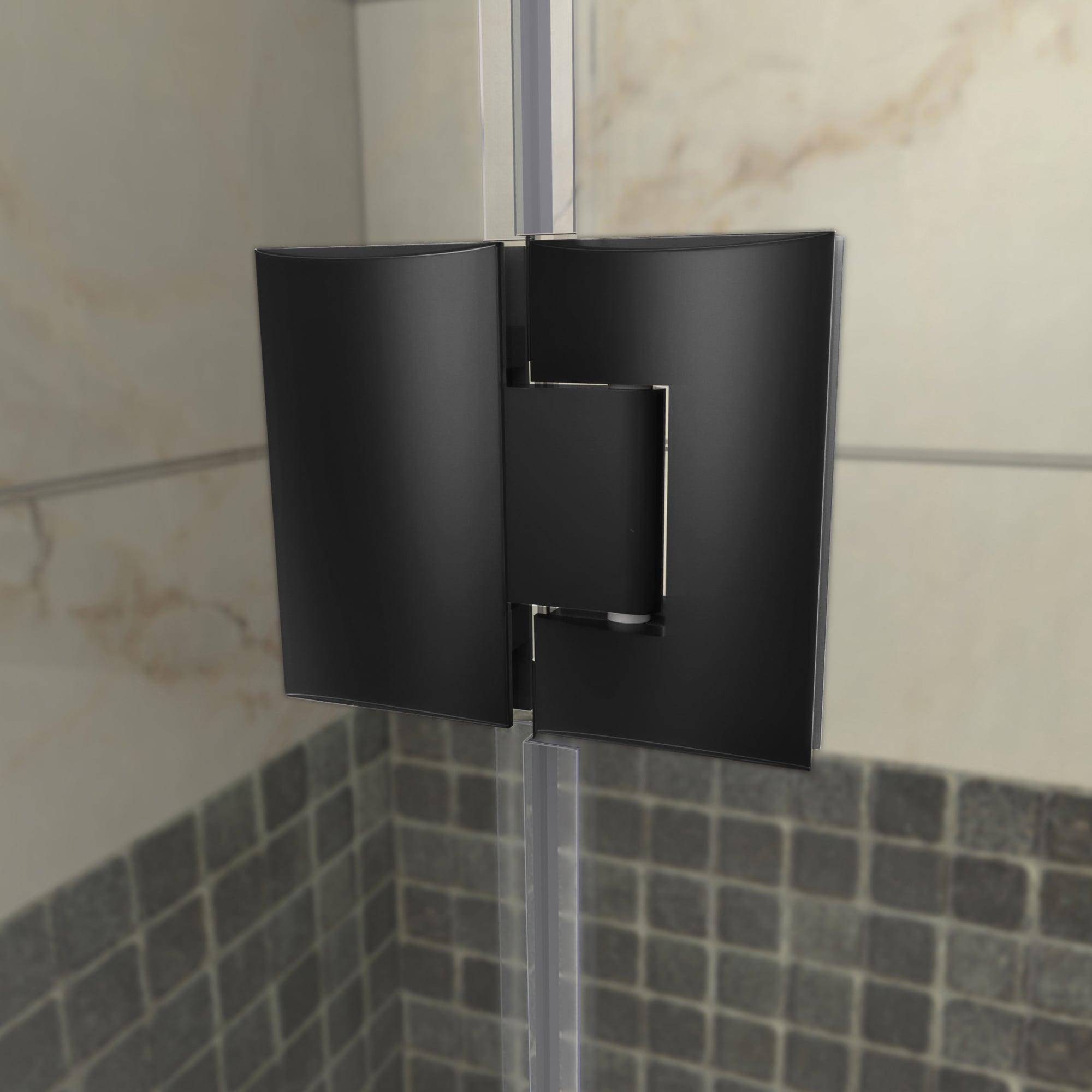 DreamLine Prism Lux 40" x 74.75" Neo-Angle Hinged Shower Enclosure with Base Included