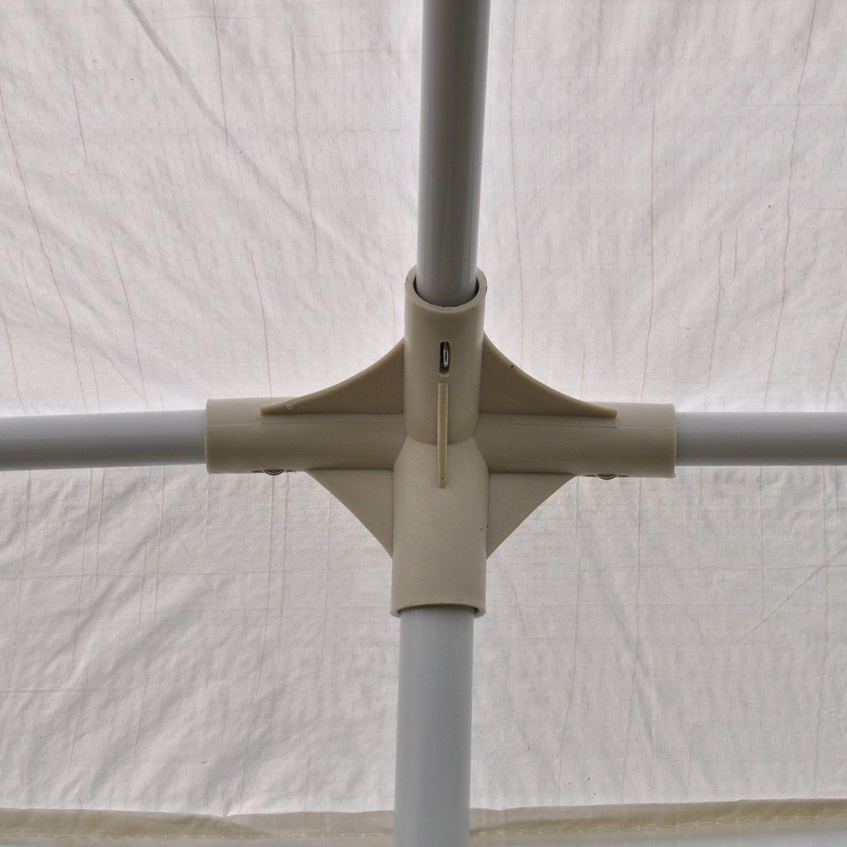 Costway 30 Ft. W x 10 Ft. D Steel Party Tent Canopy