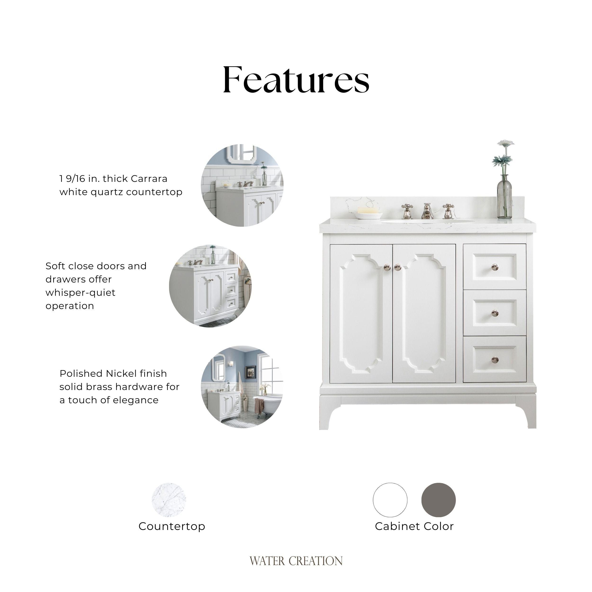 Willa Arlo™ Interiors Bernardo 36'' Single Bathroom Vanity with Stone Top