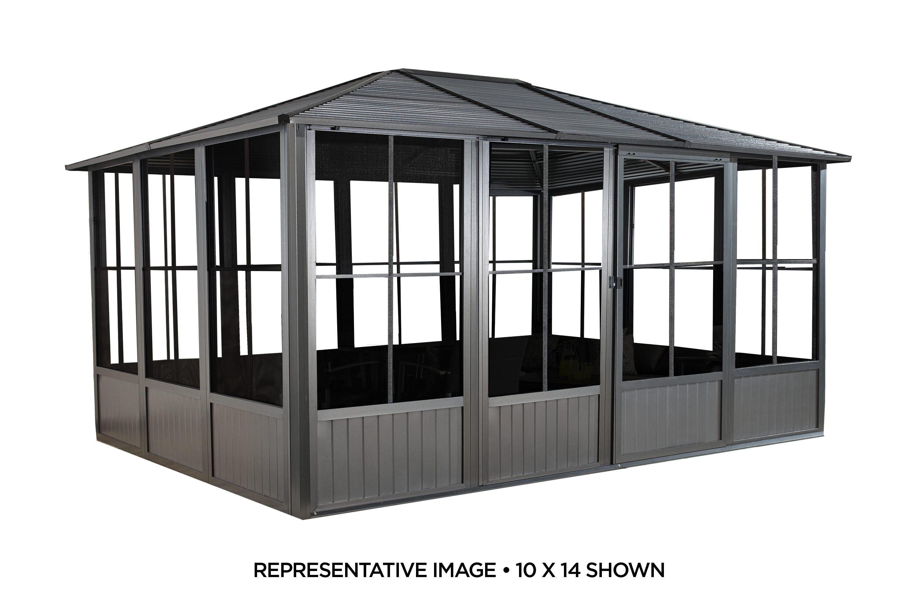 Sojag 10 Ft. W x 17 Ft. D Aluminum Patio Gazebo
