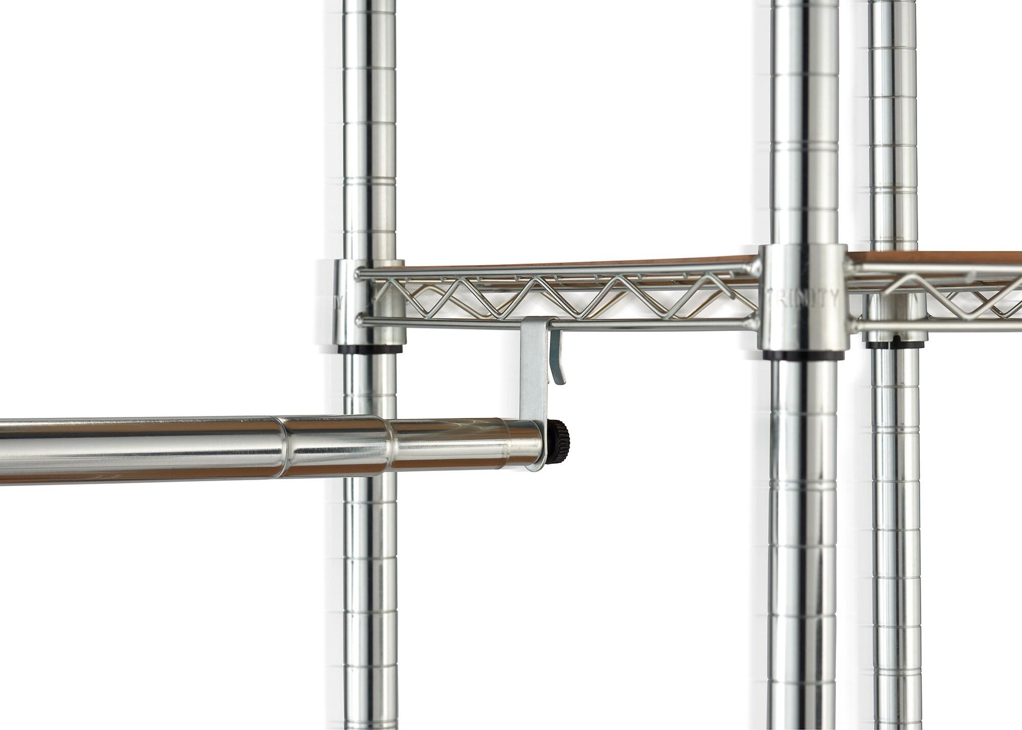 TRINITY Ecostorage® Expandable Closet Organizer - Chrome