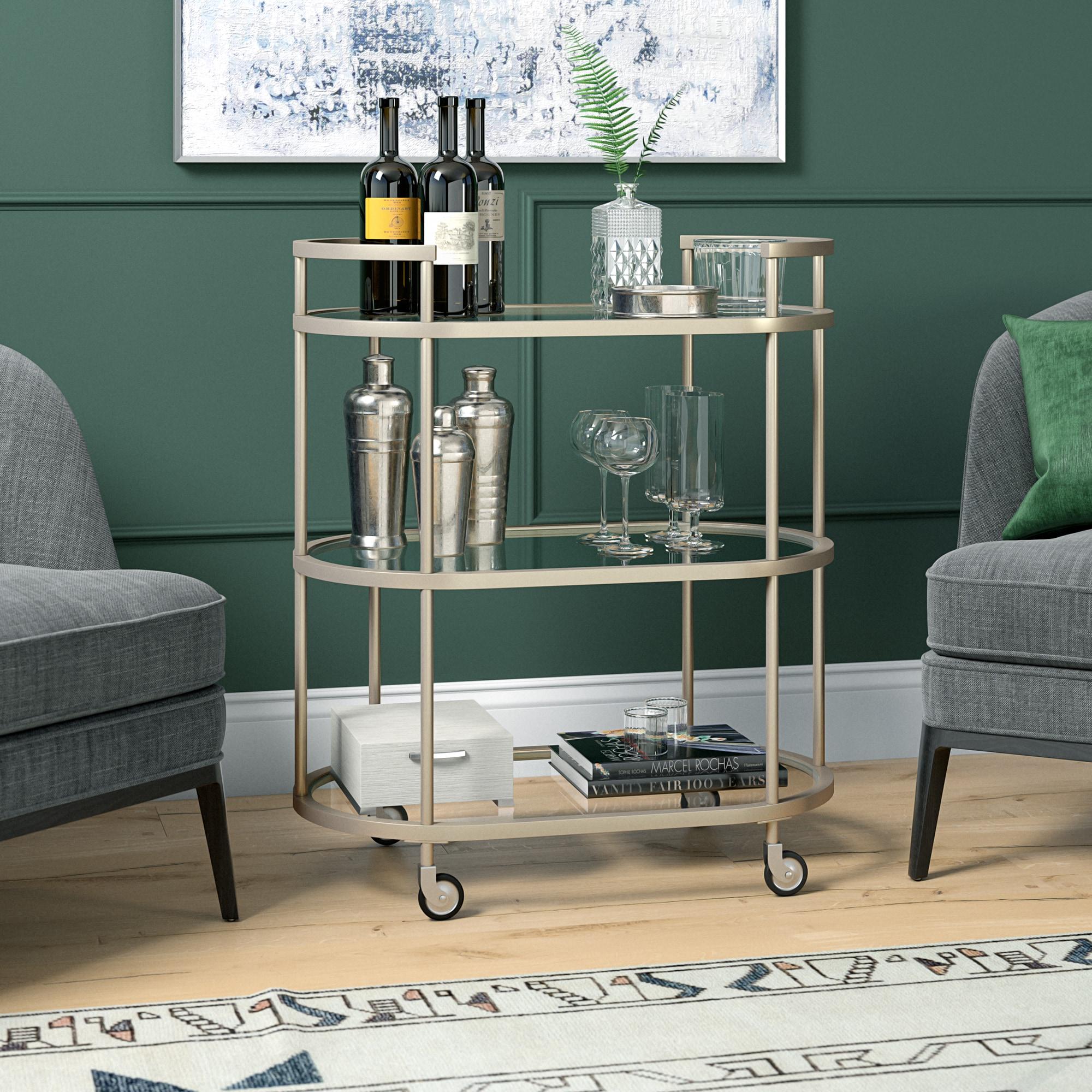 Rosario Metal Bar Cart