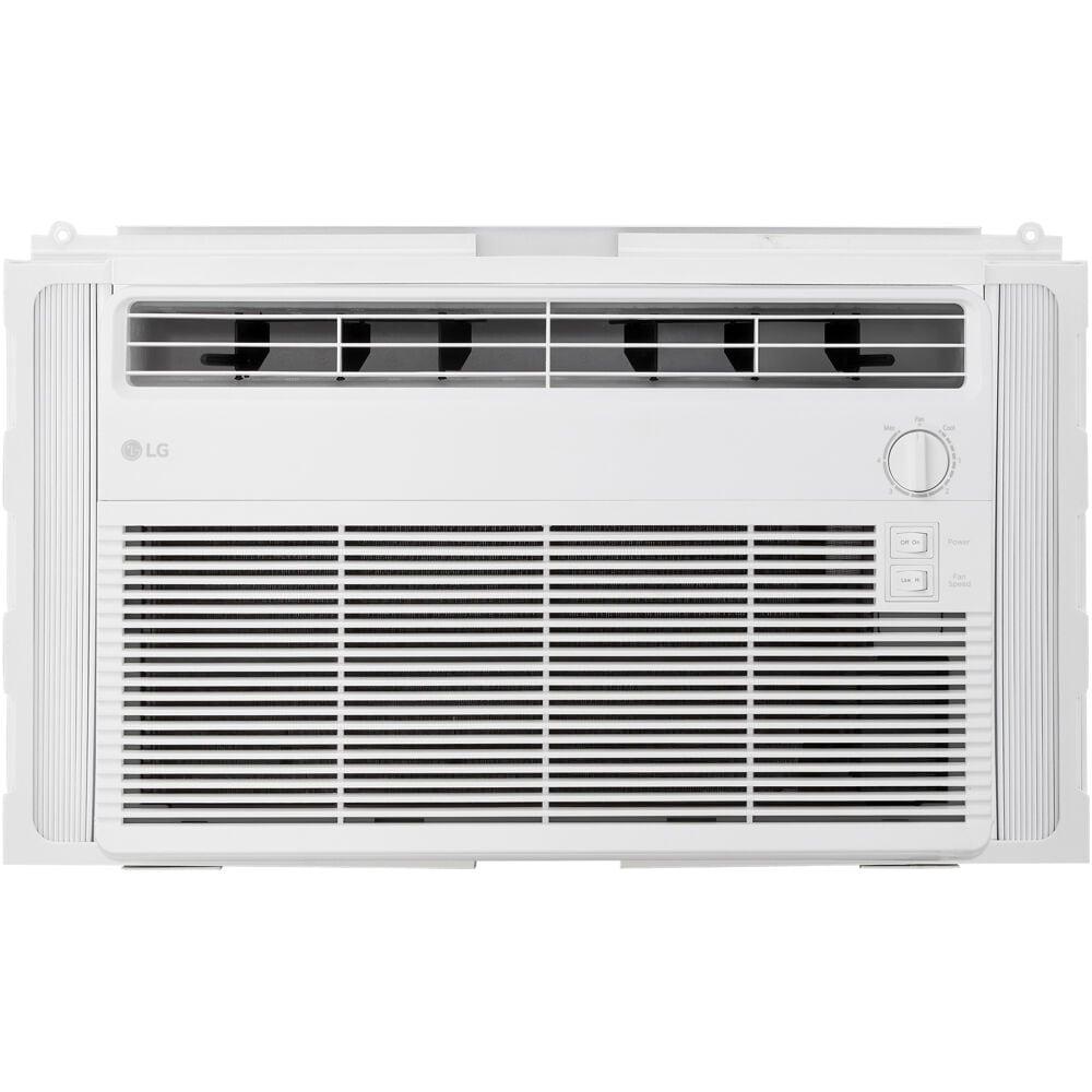 LG 5000 BTU Window Air Conditioner for up to 150 Sq. Ft. with 2 Cooling and Fan Speeds in White