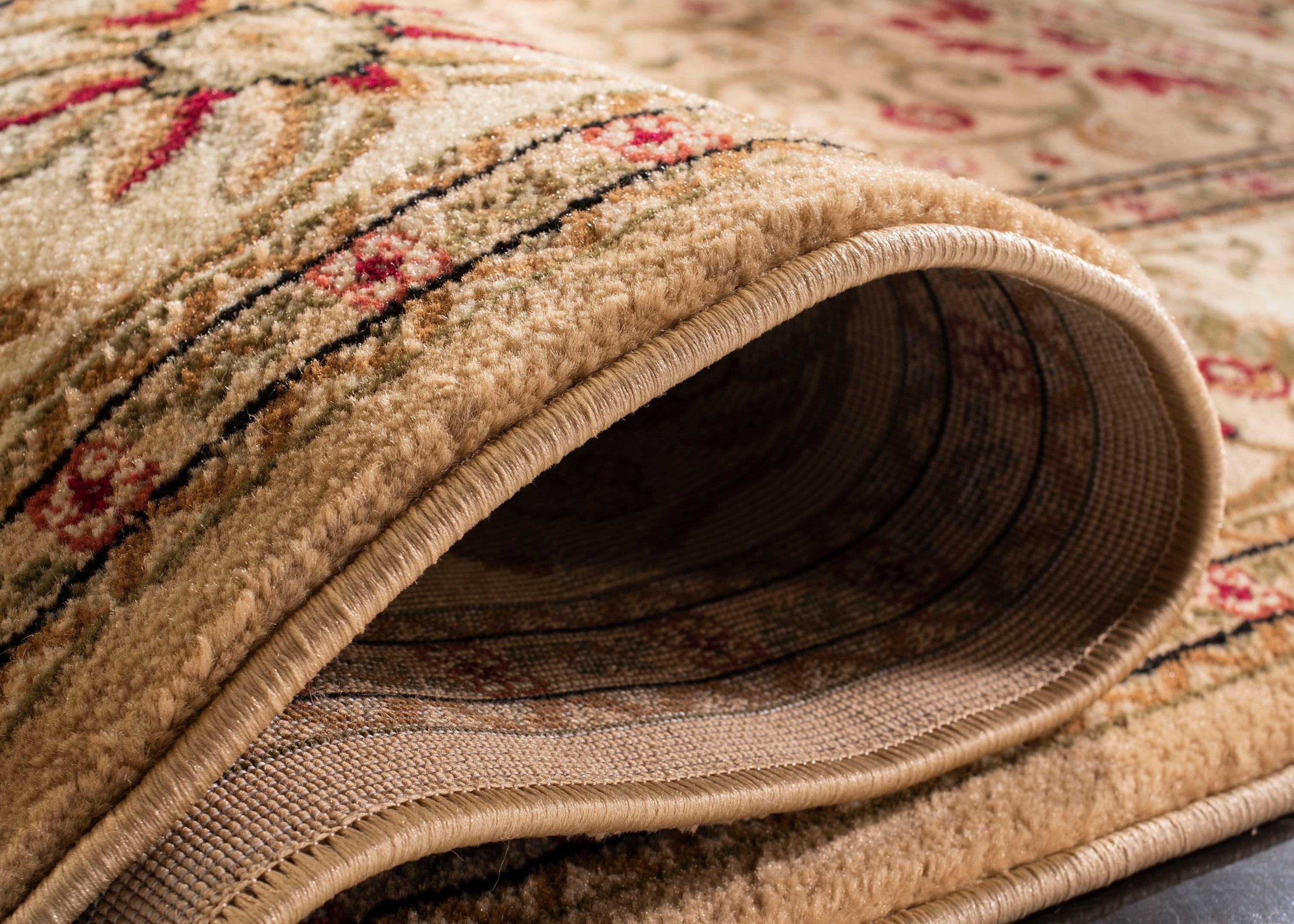 Lyndhurst LNH212 Power Loomed Runner Rug - Beige/Ivory - 2'3"x6' - Safavieh.