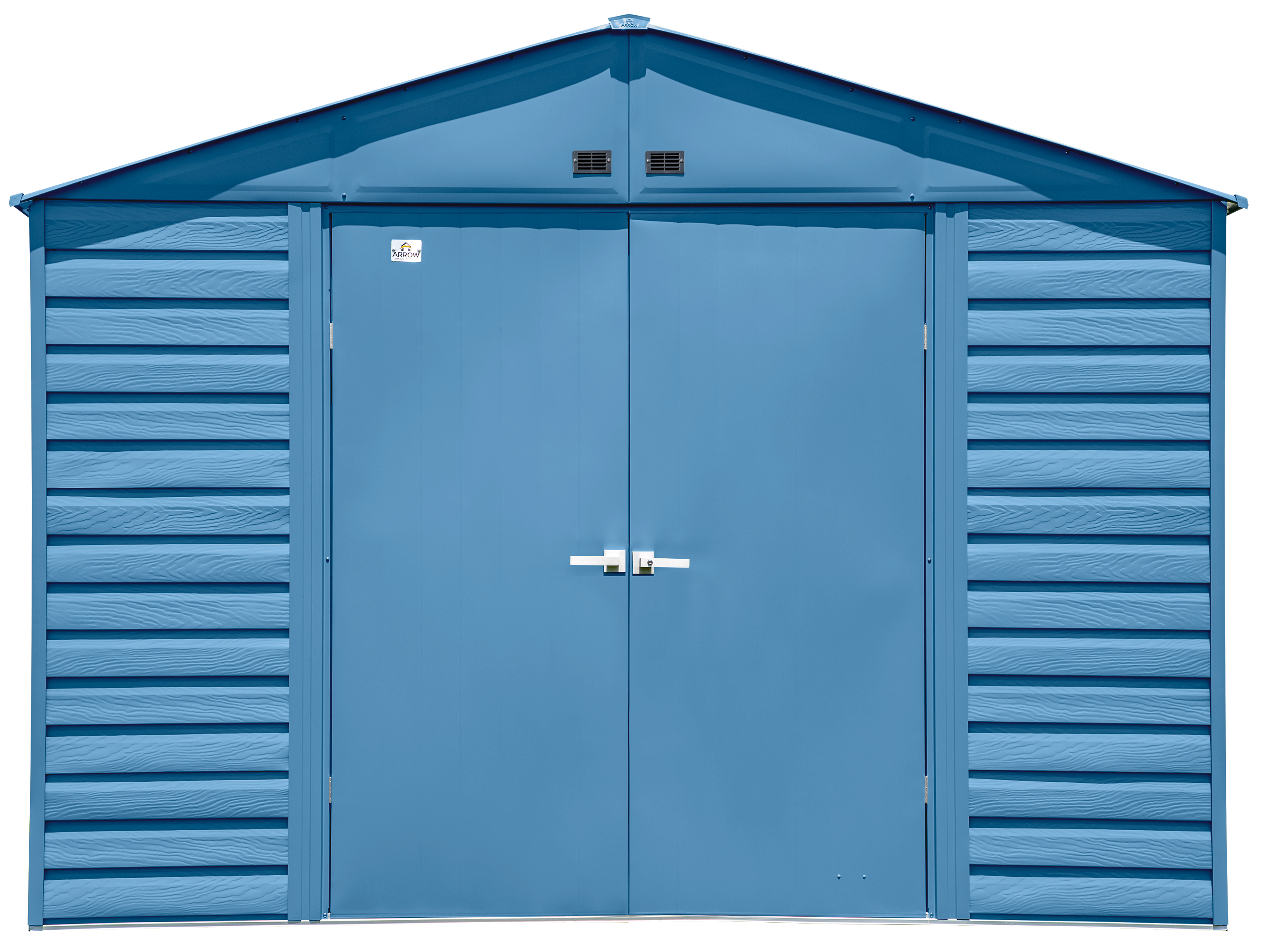 10 ft. W x 14 ft. D Steel Horizontal Storage Shed