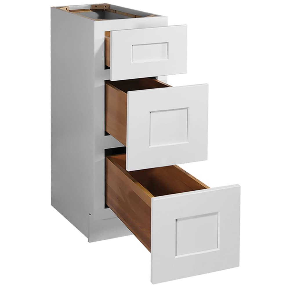 Design House Design House Brookings Unassembled Shaker Drawer Base Kitchen Cabinet