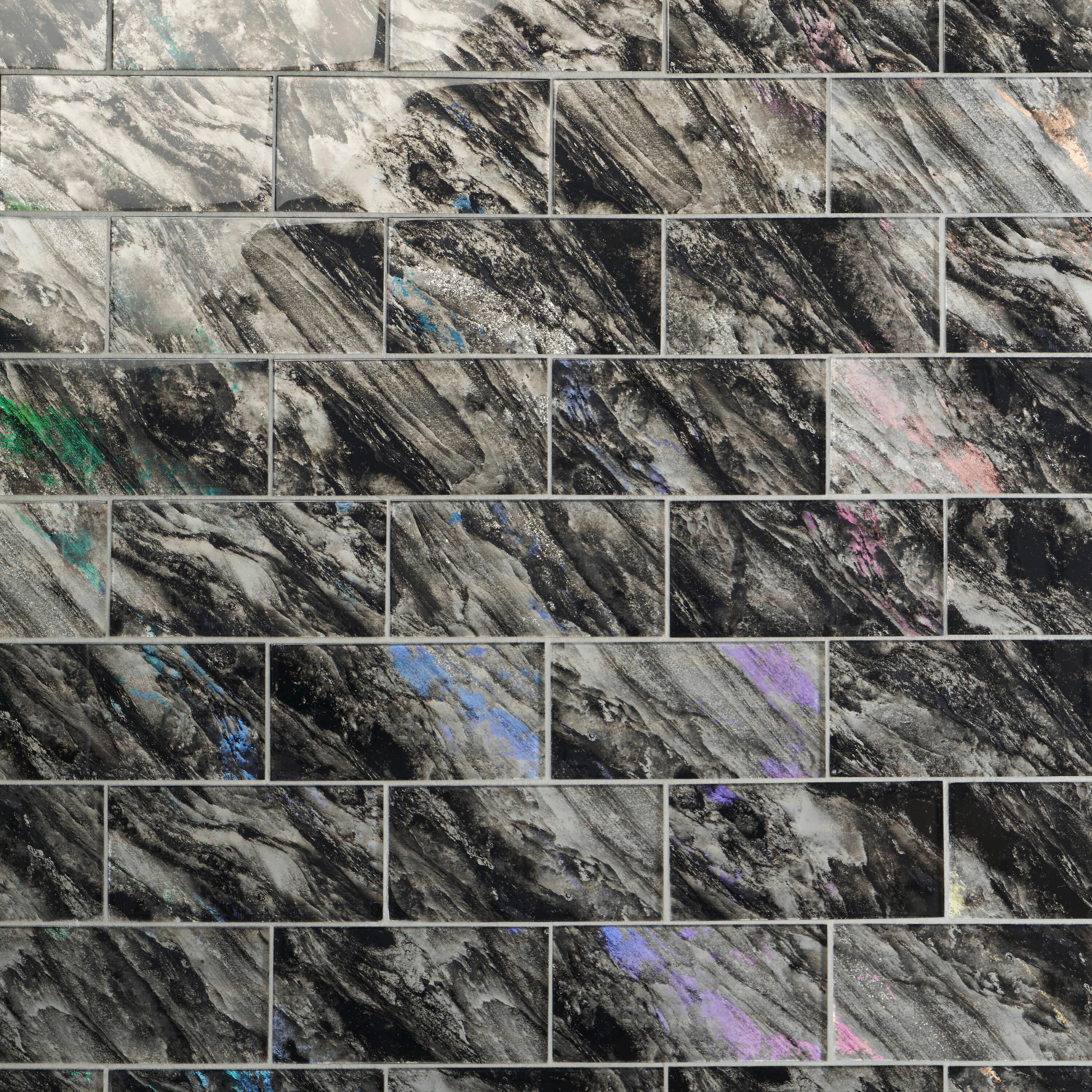 Bond Tile Wonder Glass 4.37 in. x 8.74 in. Polished Glass Wall Tile (5.3 Sq. Ft. / Case)